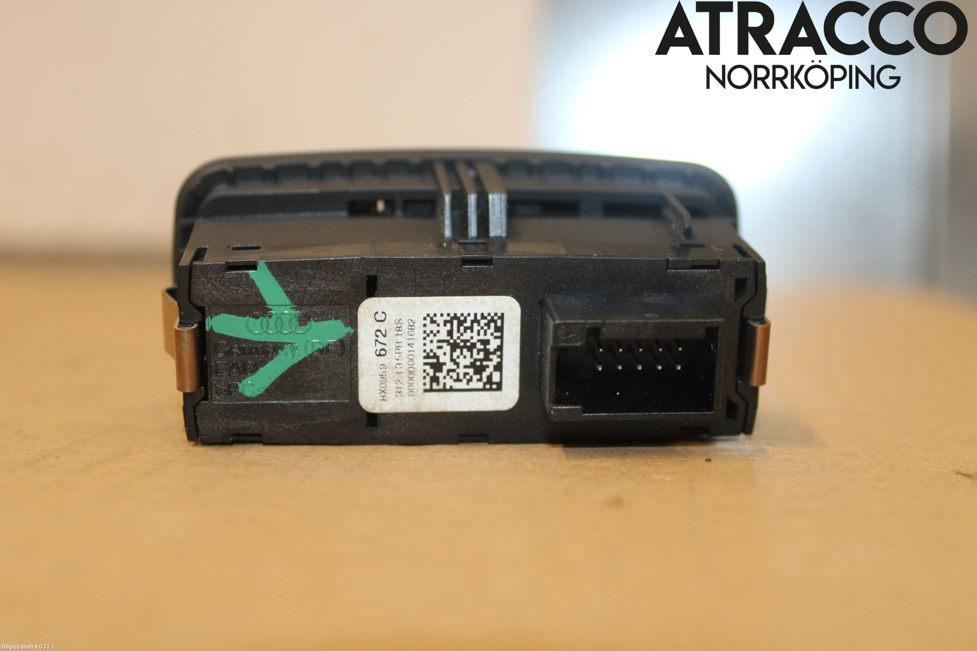 Audi A1/S1 11-18 Strömställare Varnings