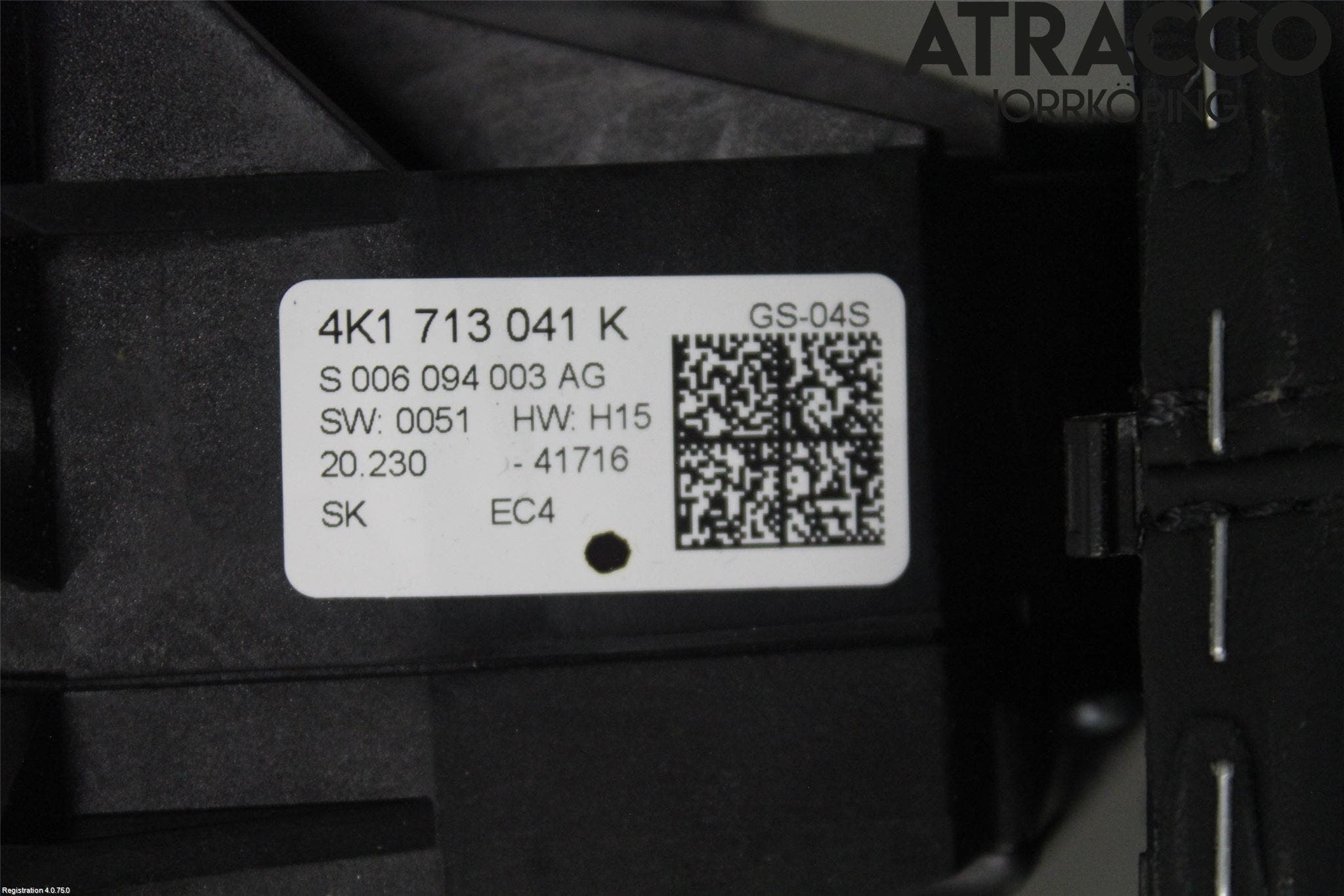 Audi A6 F2/C8 19- Växelspak