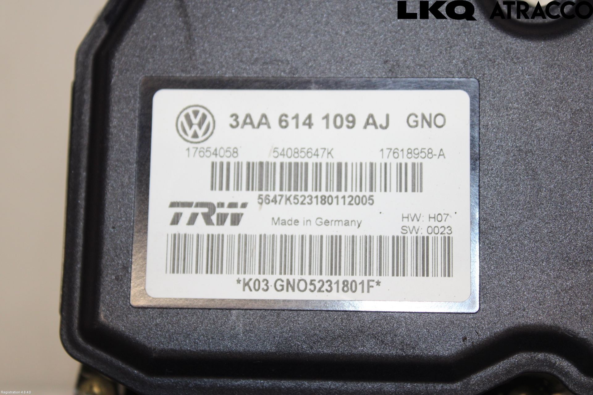 Volkswagen VW PASSAT CC 08-16 Abs Hydraulaggregat