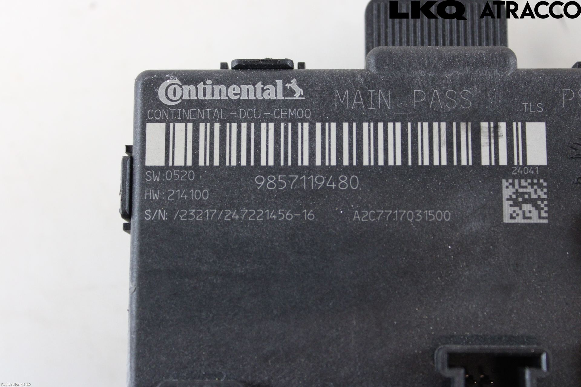 Opel ASTRA L 22- Styrenhet Dörr