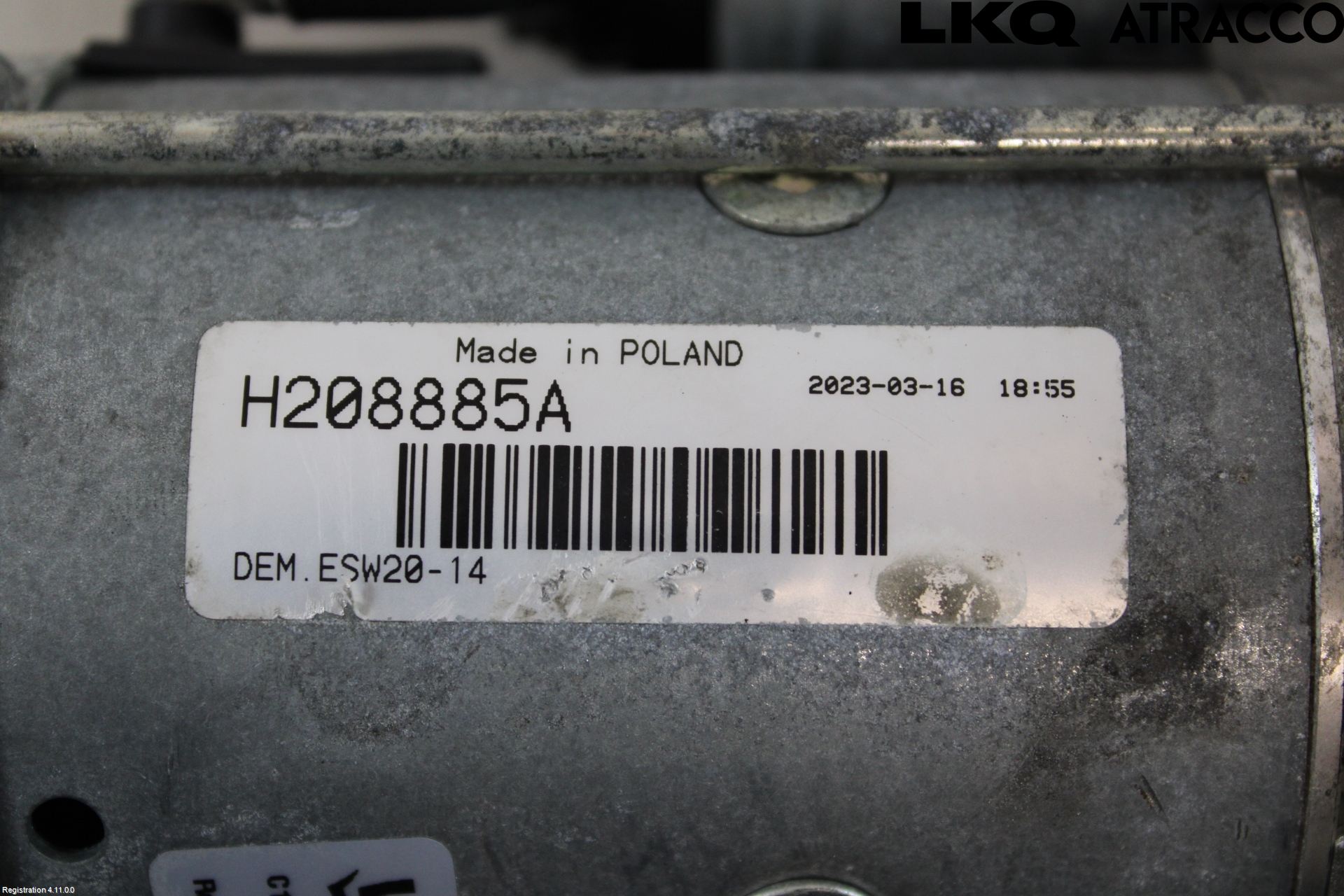 Renault TRAFIC/E-TECH 15- Startmotor Diesel