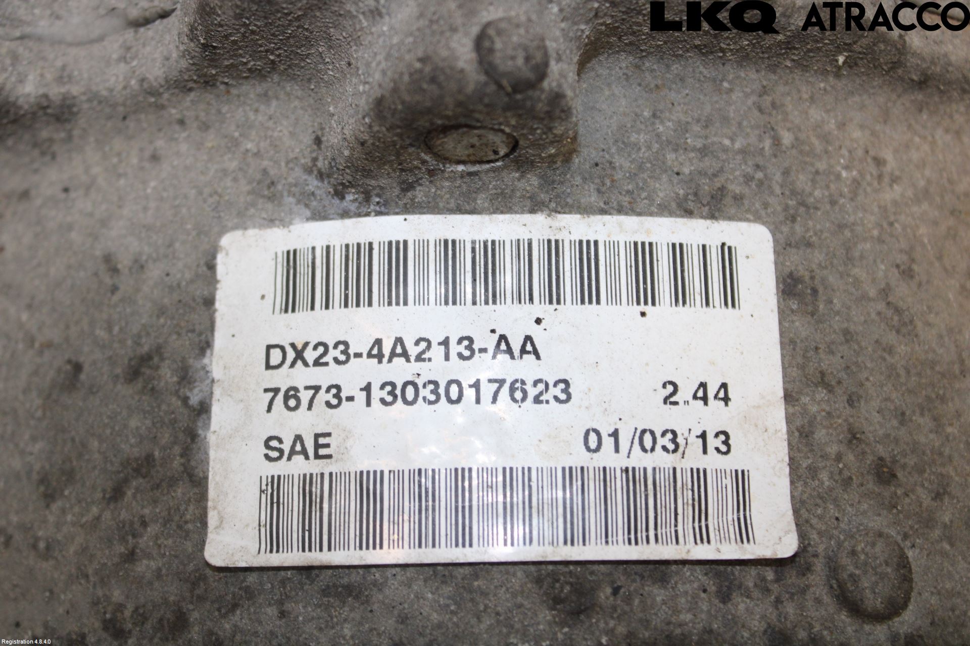 Jaguar XJ X351        10- Bakväxel-Diff