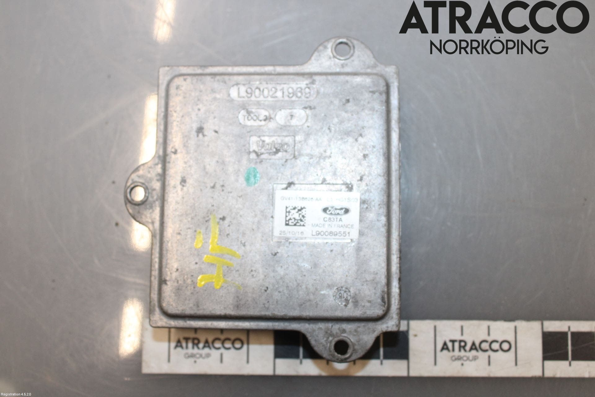 Ford KUGA 13-16 Styrenhet Strålkastare