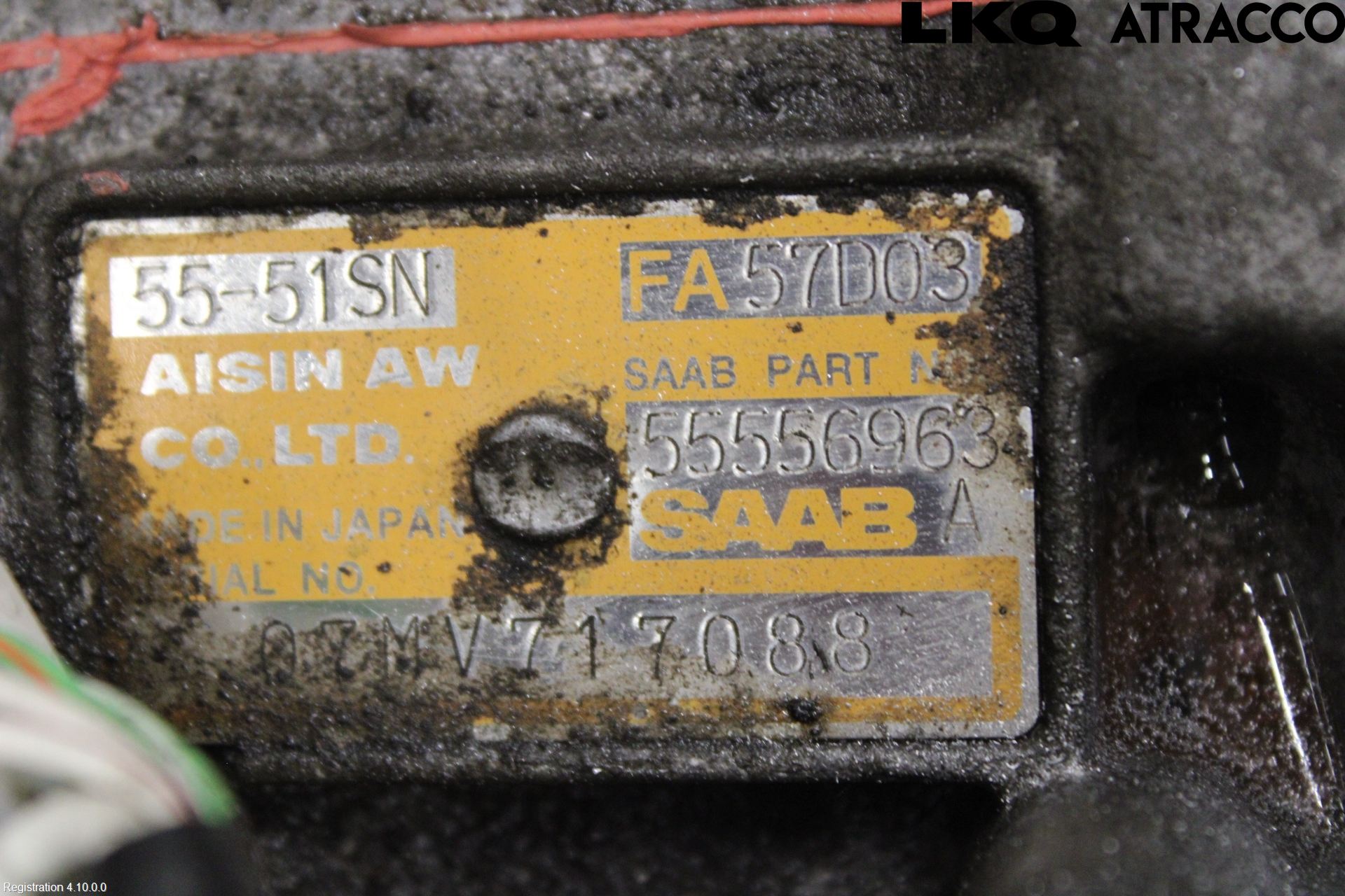 Saab 9-5     06-10 Växellåda Automat