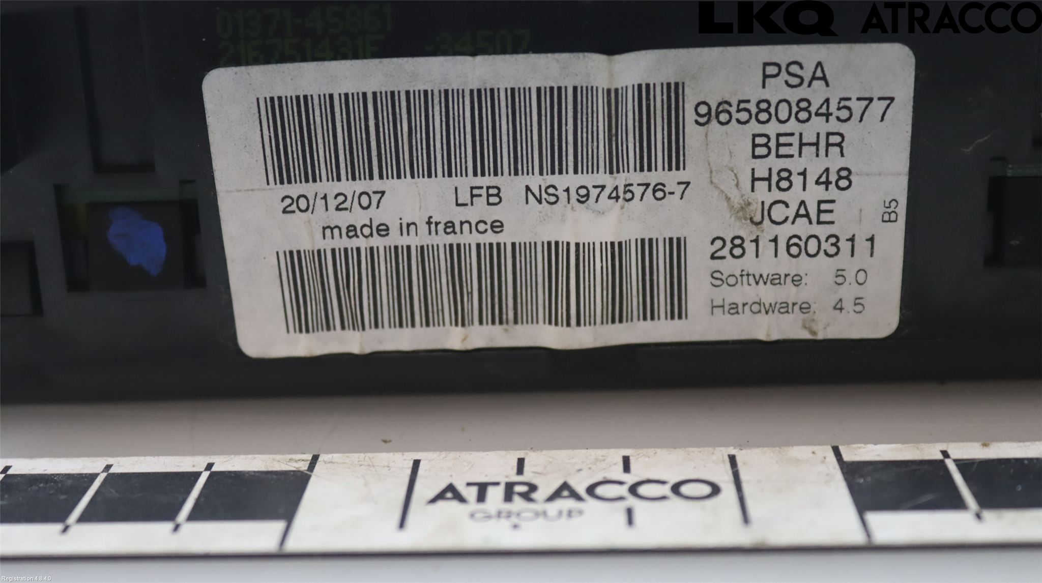 Citroen C4 I   05-10 Värmereglage