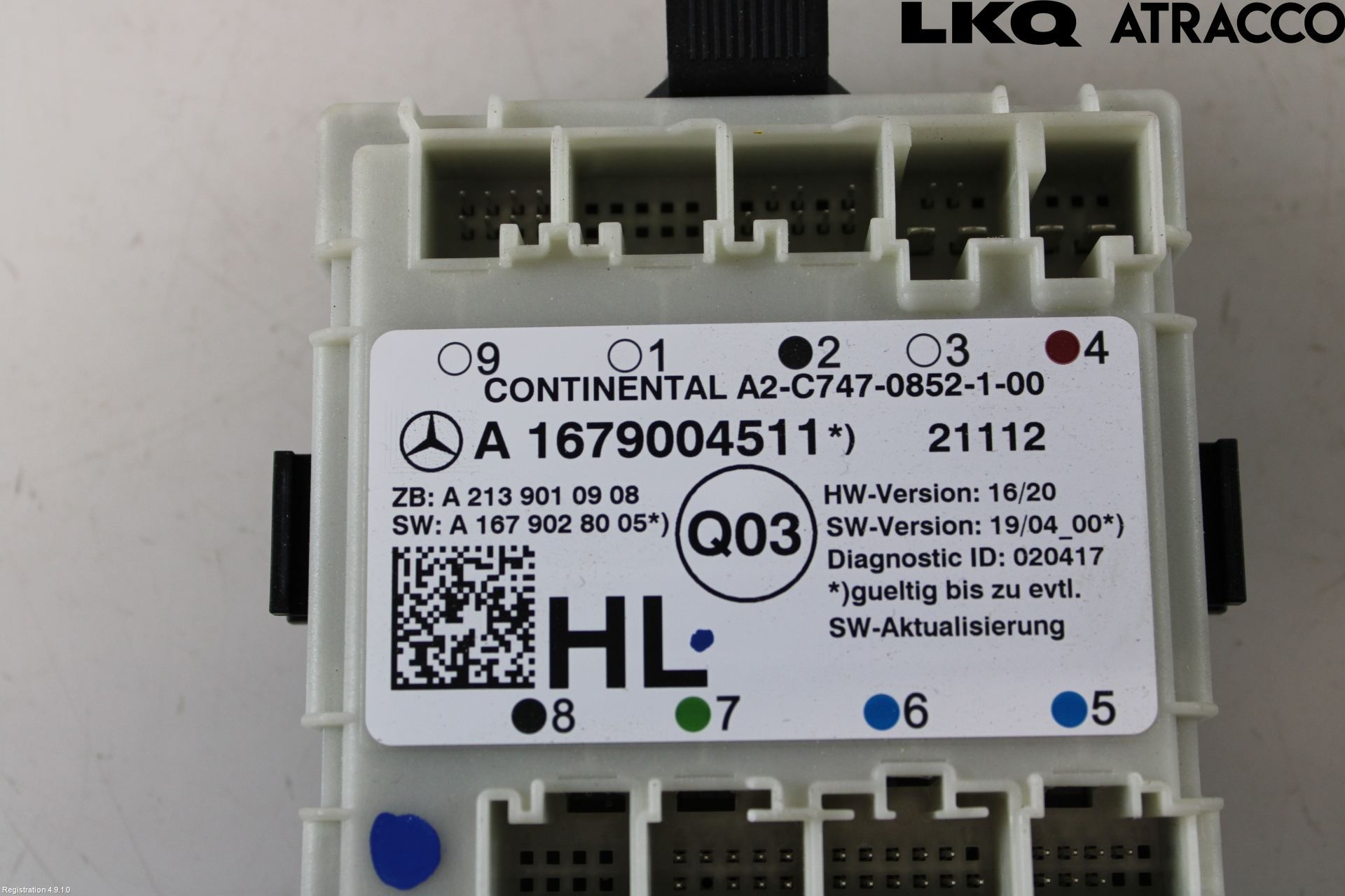 Mercedes-Benz MB EQC (N293) 20- Styrenhet Dörr