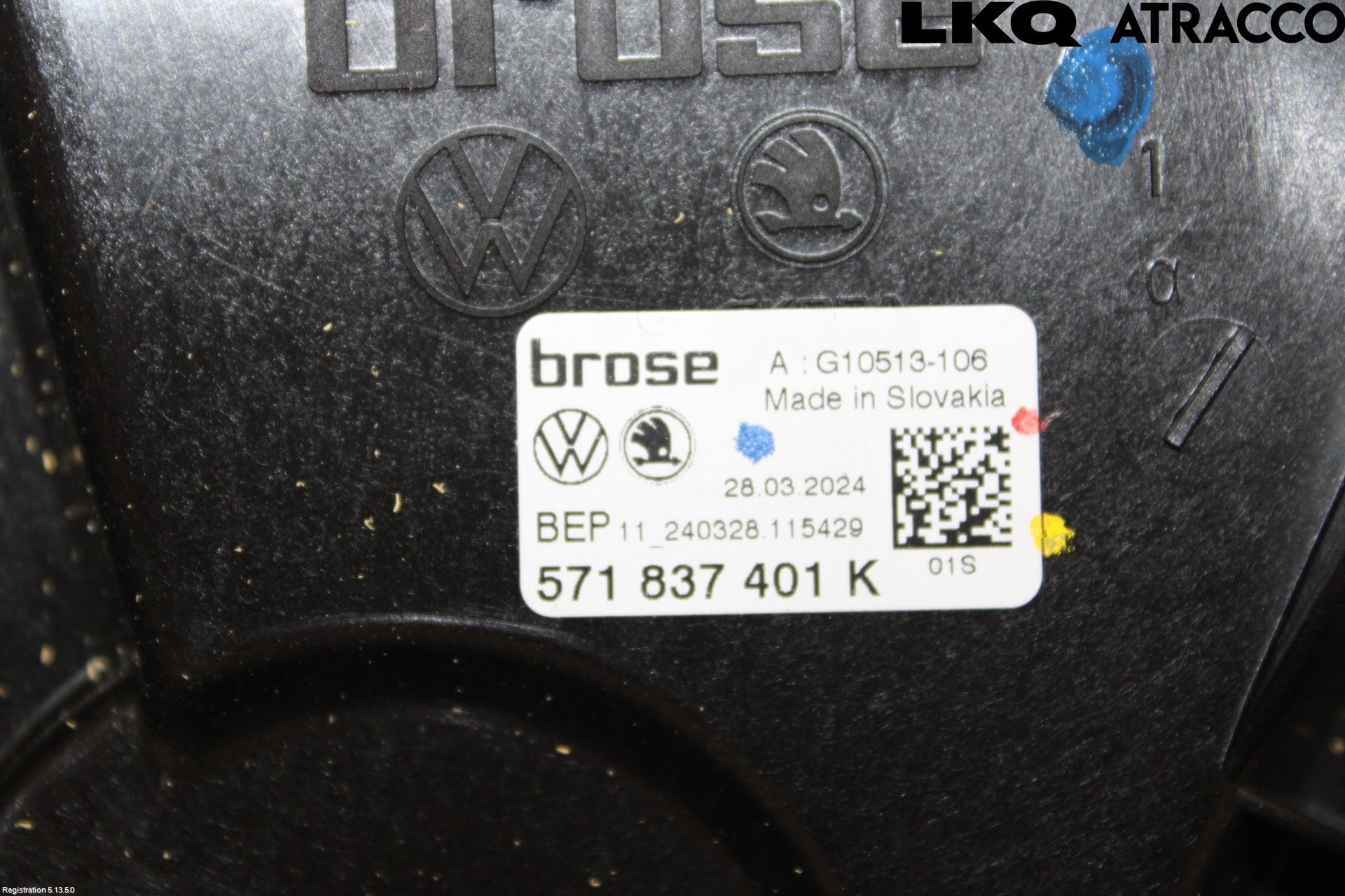 Volkswagen VW TIGUAN 24- Fönsterhiss El Kompl