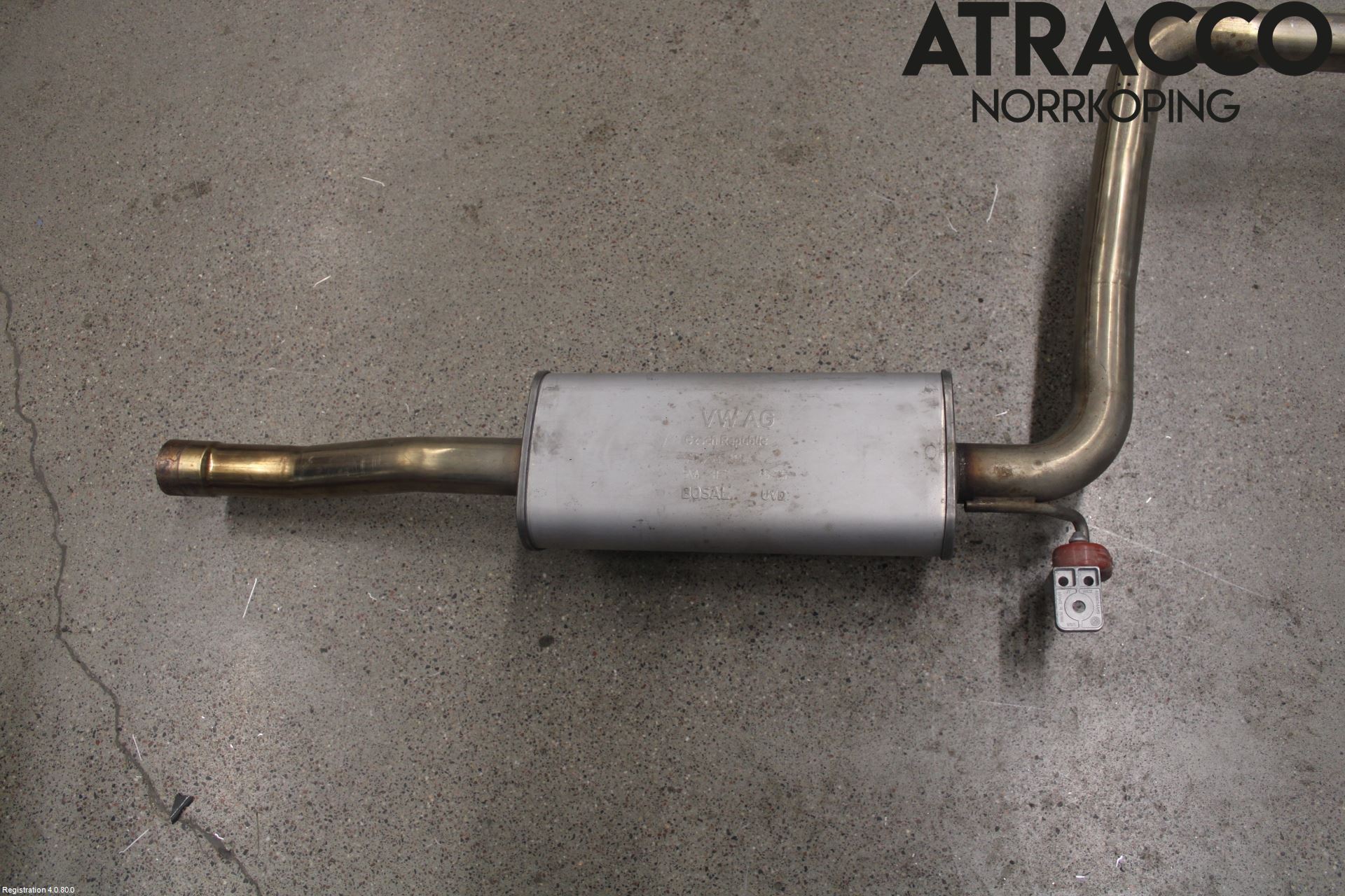 Volkswagen VW TIGUAN 16-24 Avgas Halvsats