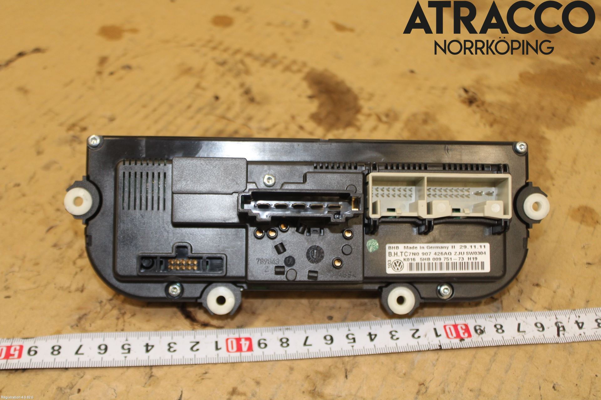 Volkswagen VW CADDY 11-15 Värmereglage