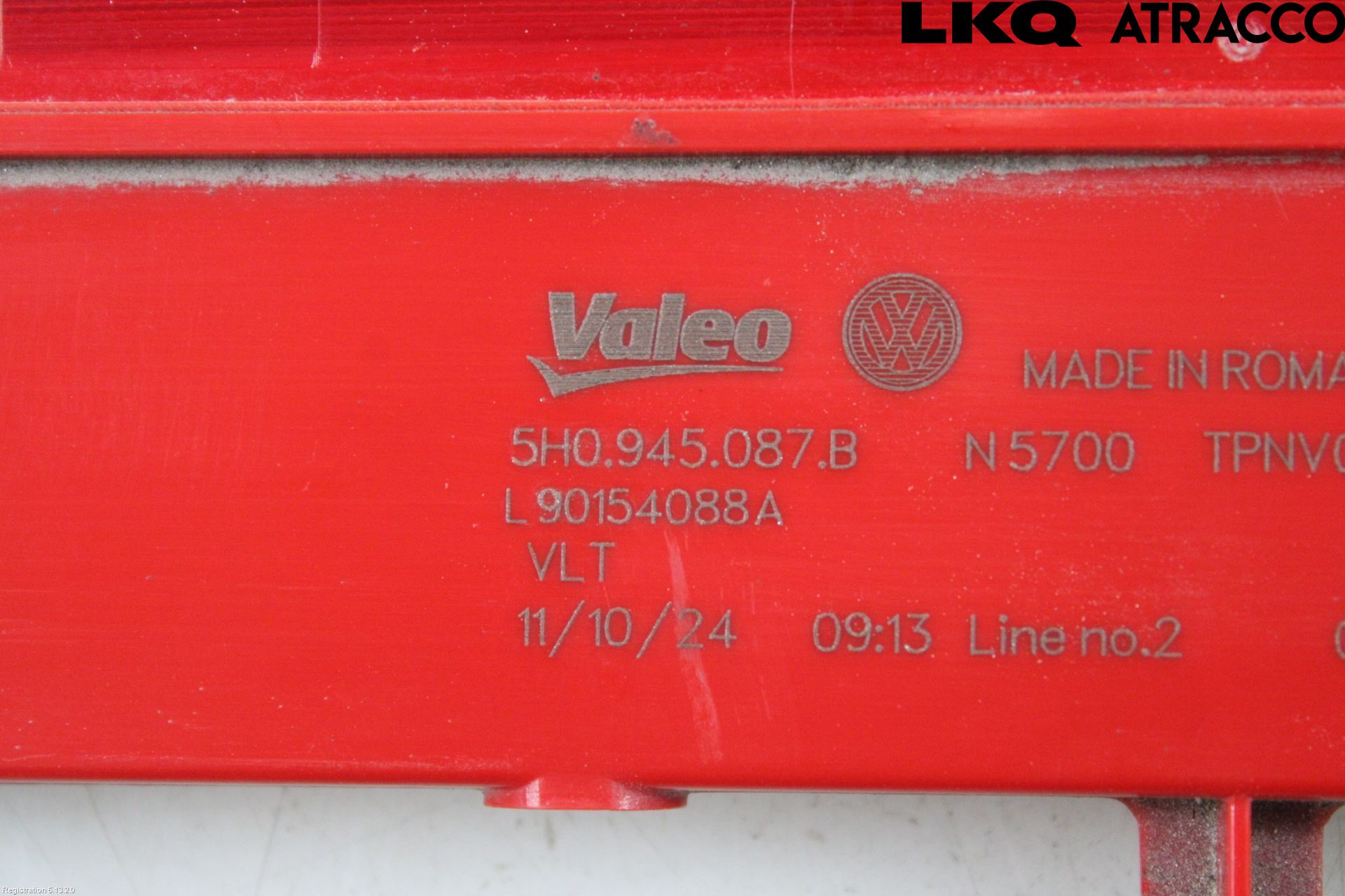 Volkswagen VW GOLF / E-GOLF VIII 20- Bromsljus Bakruta