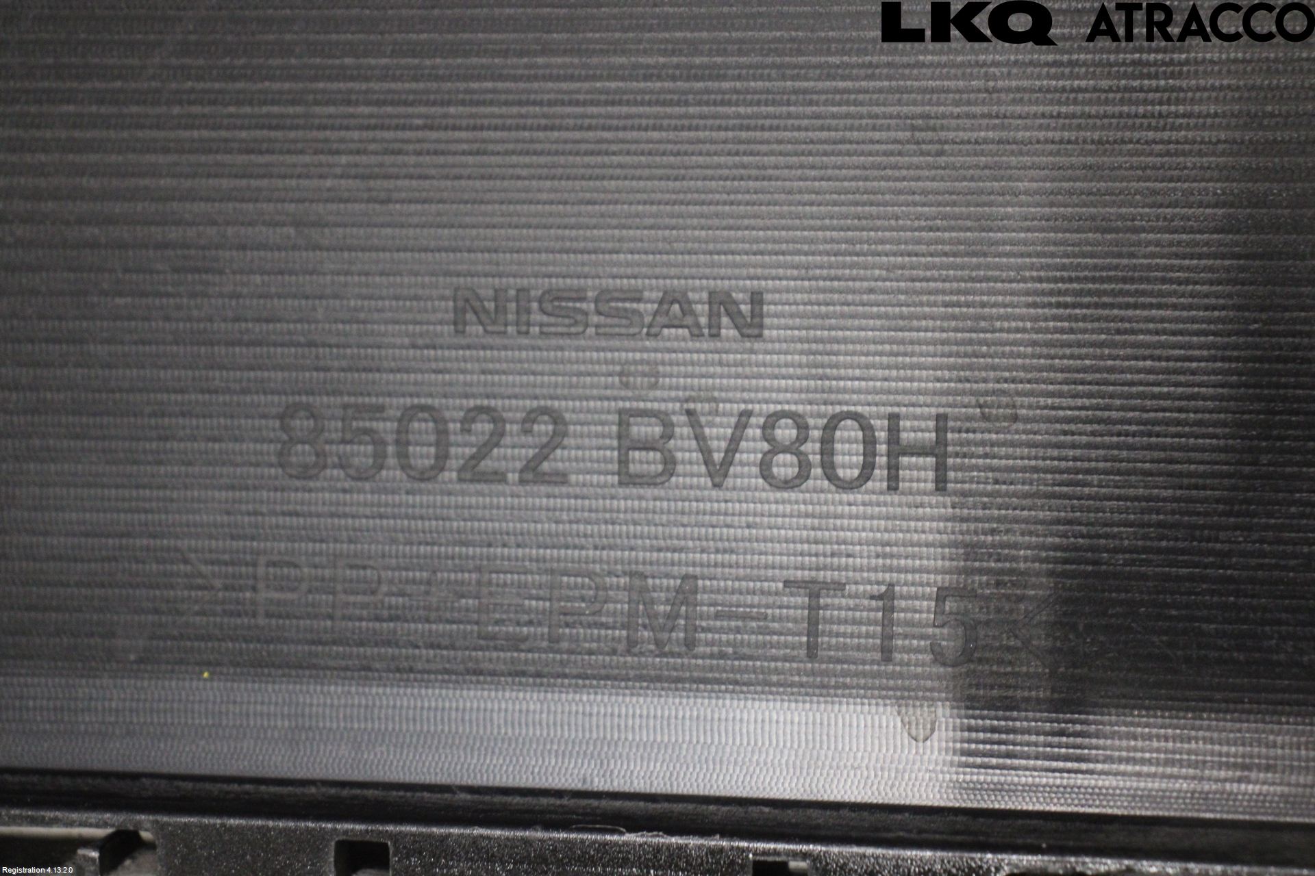 Nissan JUKE 14-19 Stötfångarbeklädnad Bak