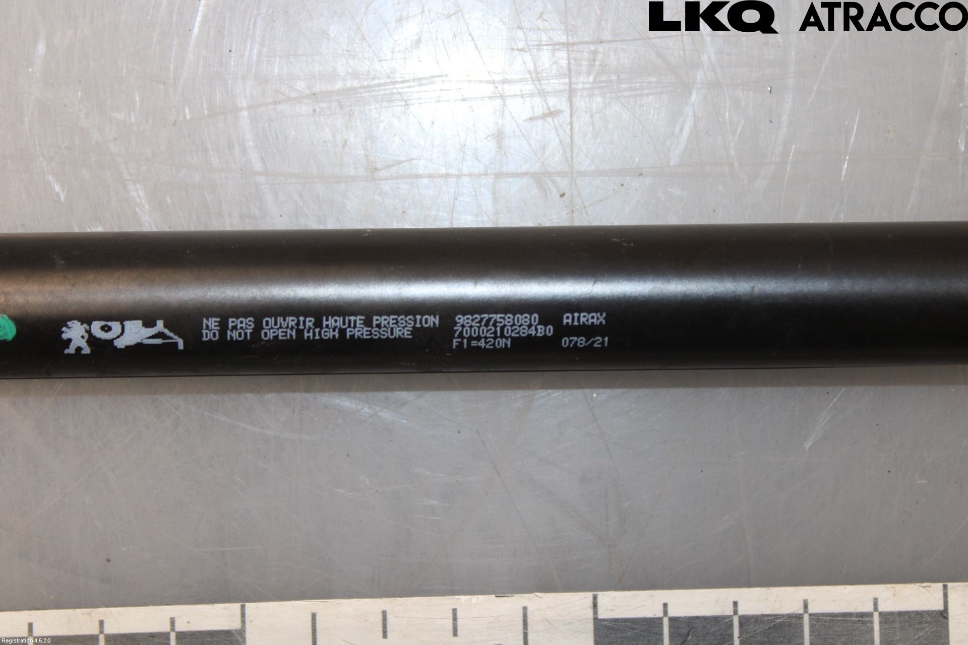 Peugeot 208/E-208 20- Gasfjäder Baklucka