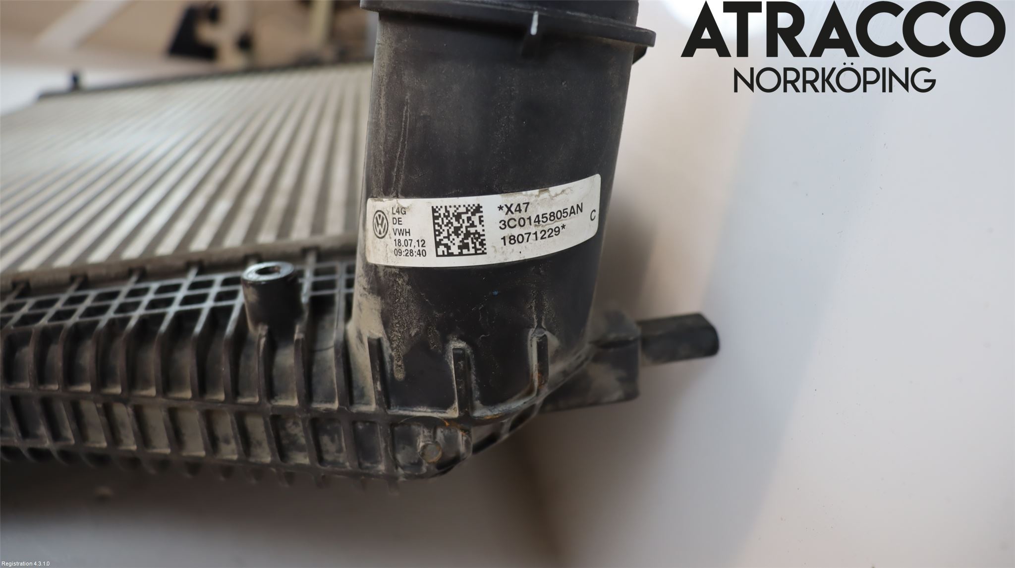 Volkswagen VW PASSAT 11-14 Laddluft-Intercooler Kyl