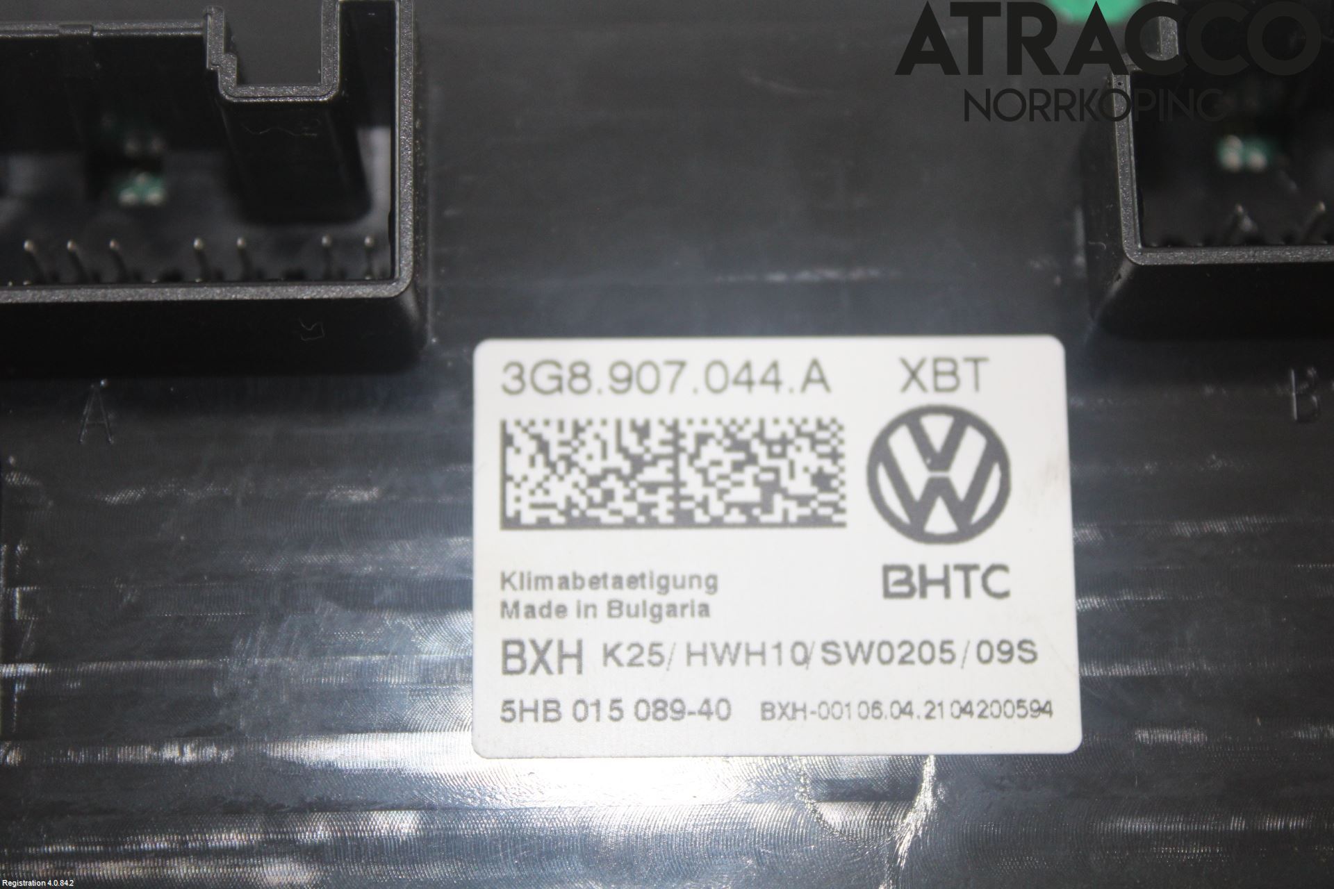 Volkswagen VW ARTEON 17- Värmereglage