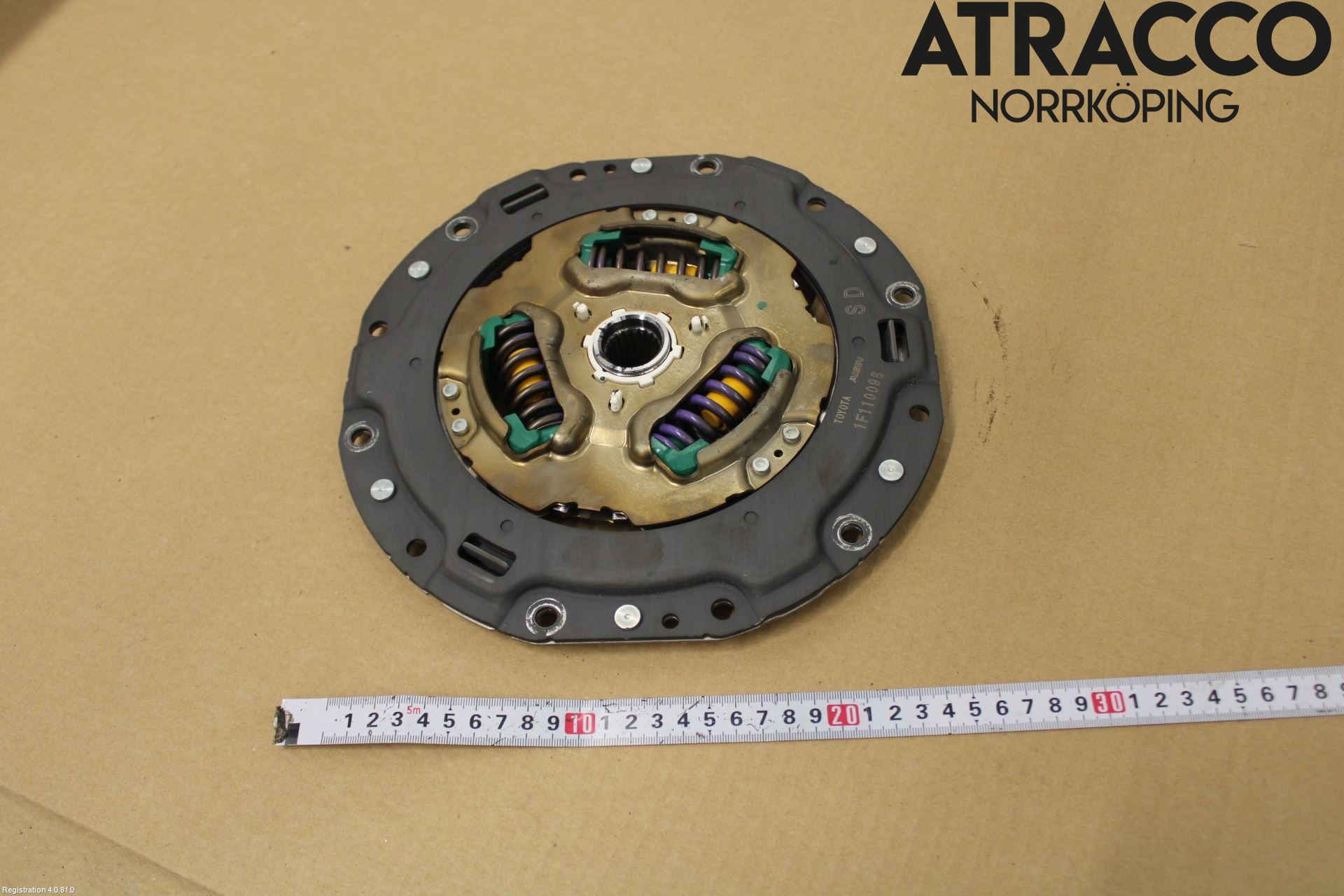 Toyota C-HR 16-23 Koppling Tryckplatta