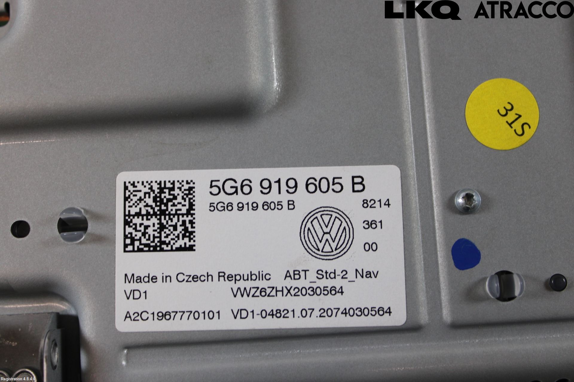 Volkswagen VW CRAFTER II / E-CRAFTER 17- Multifunktionsdisplay