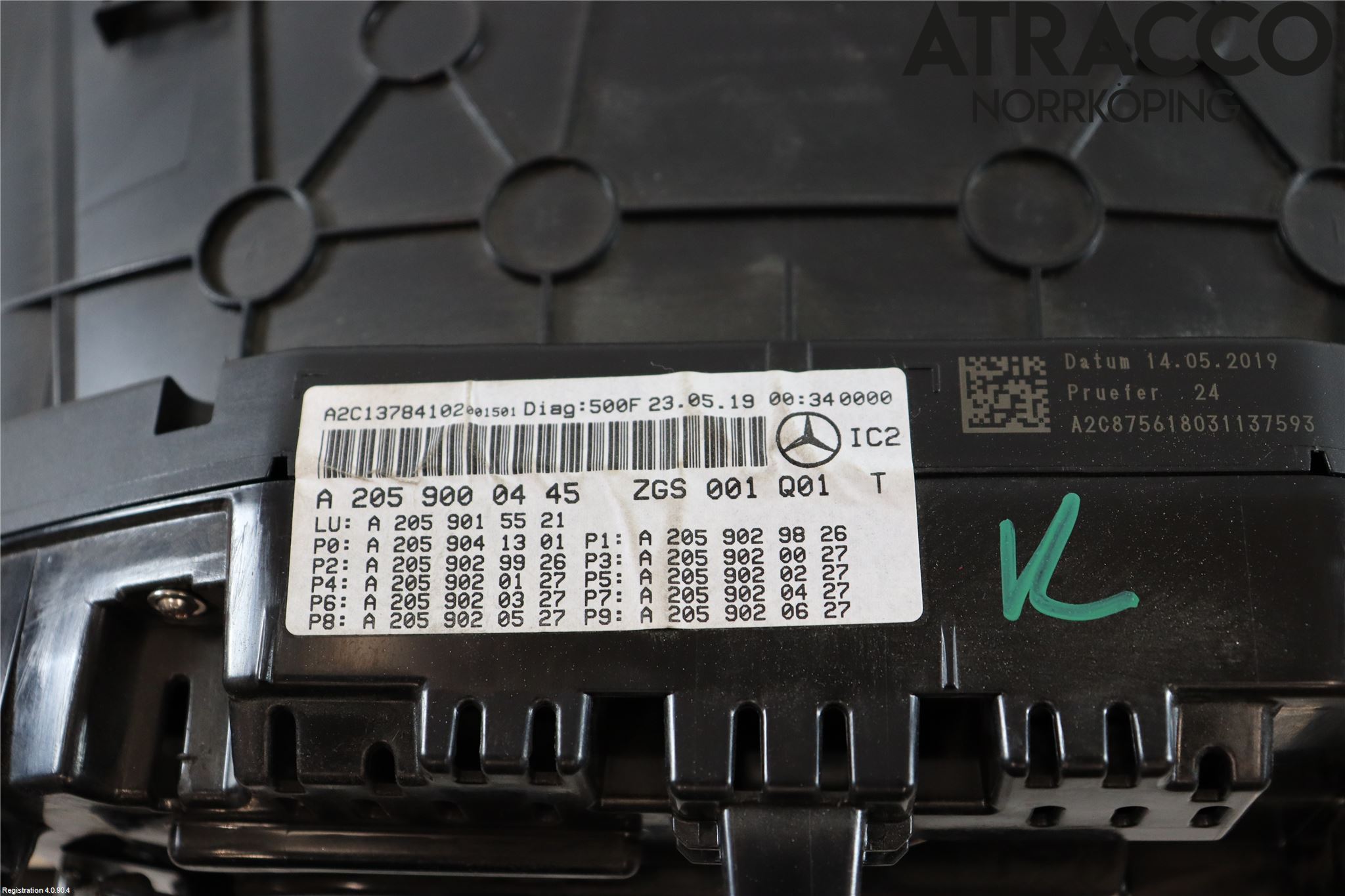 Mercedes-Benz MB C-KLASS (W205) 14-21 Instrument Komb