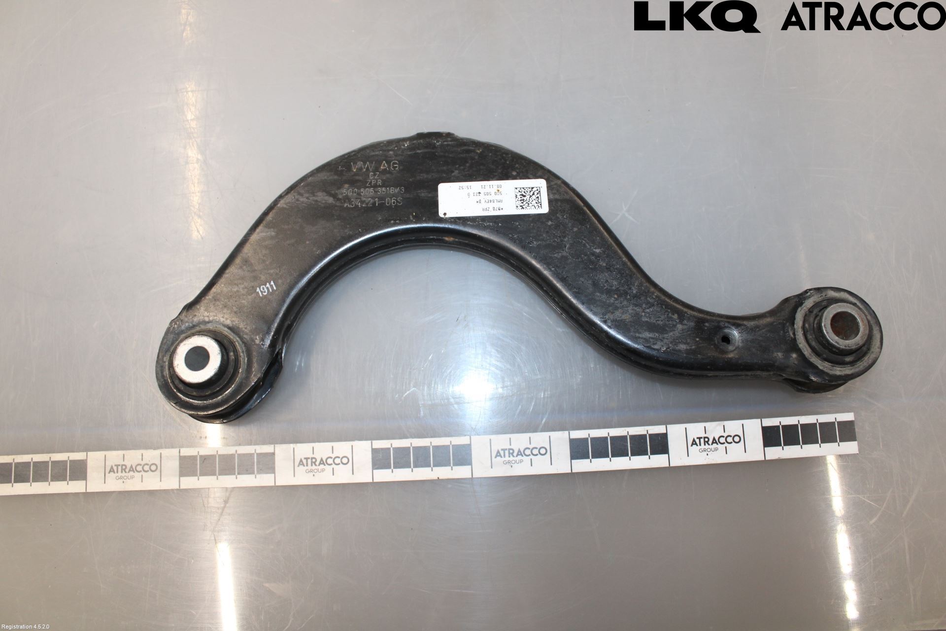 Volkswagen VW PASSAT 20-24 Bärarm Bak Övre Höger