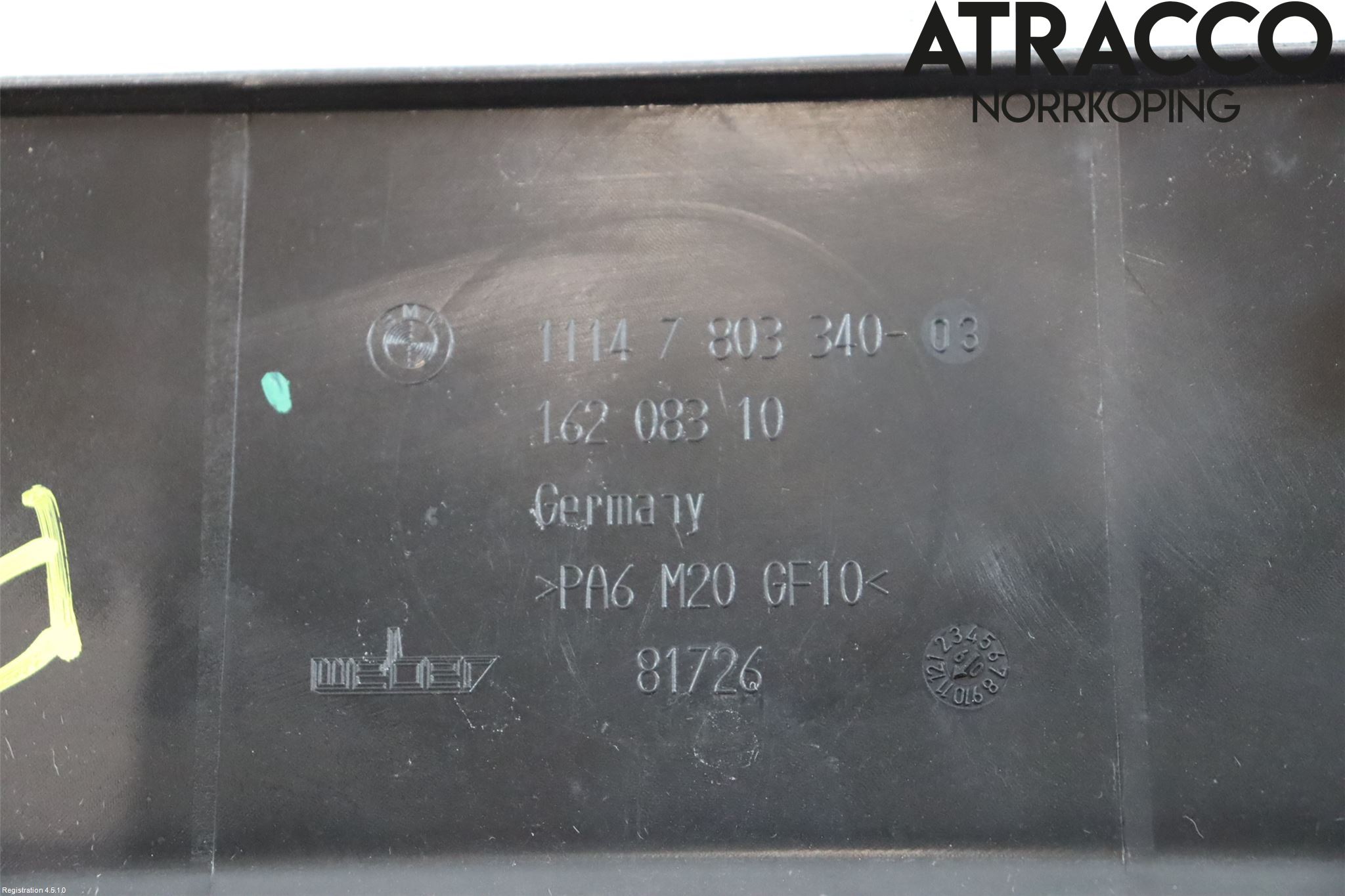 BMW 5 E60/61 Sed/Tou 02-10 Kylarfäste-Ram-Balk