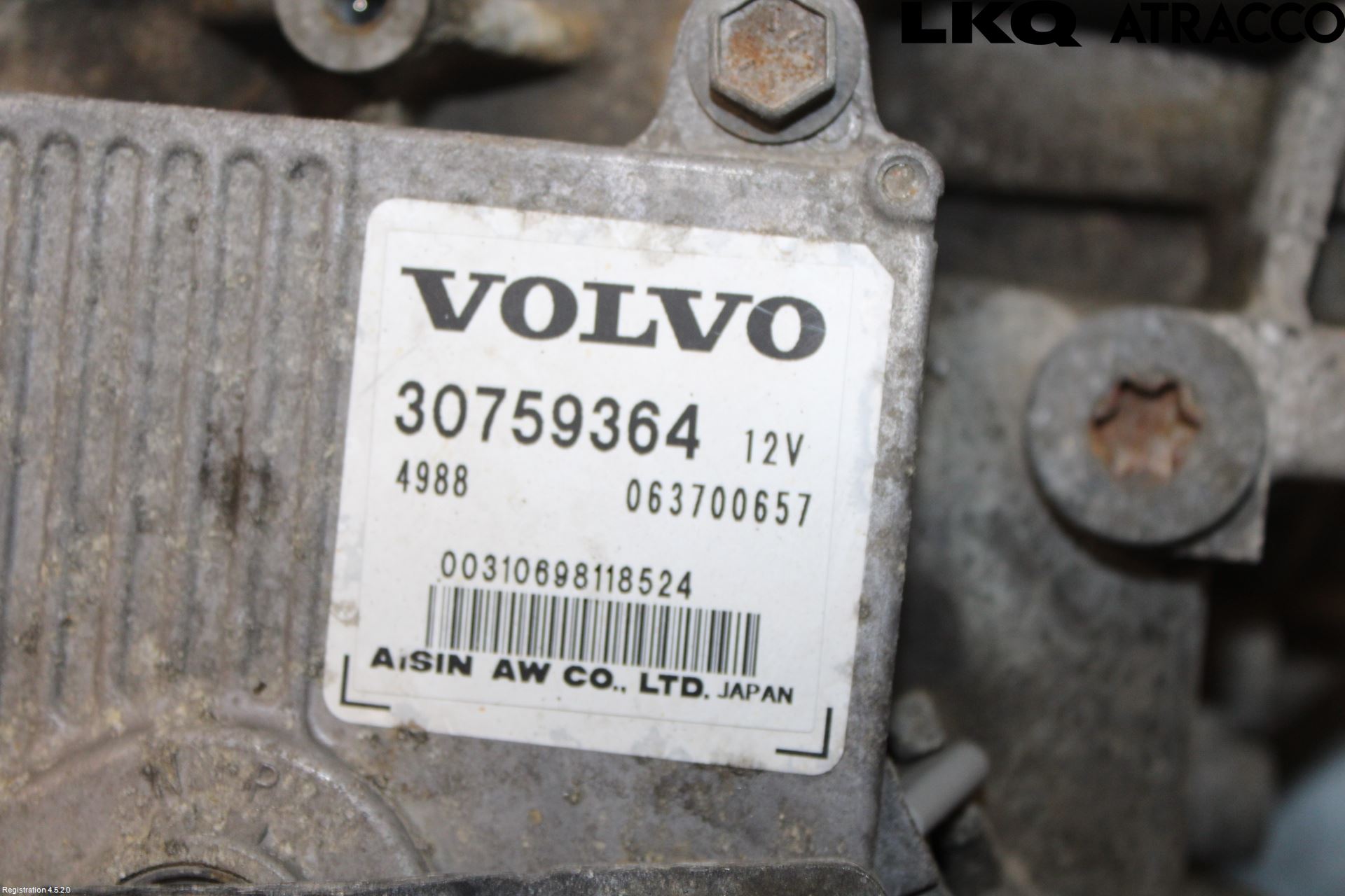 Volvo S80 07-13 Växellåda Automat