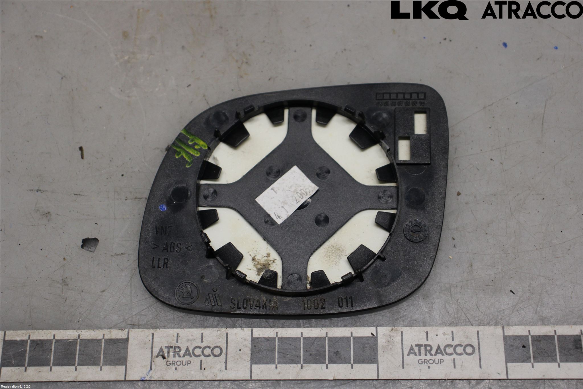 Skoda FABIA 99-07 Spegelglas Hö