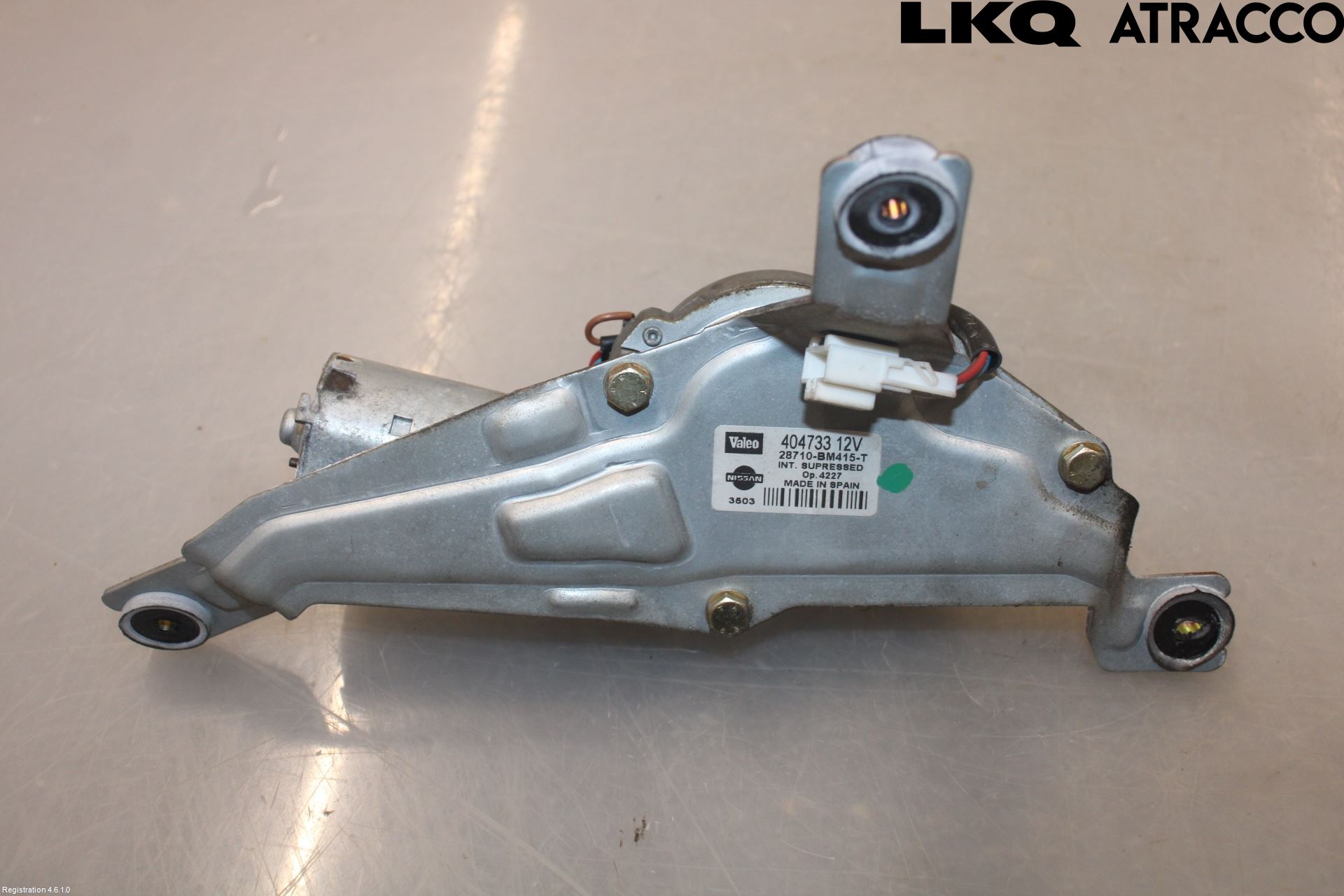Nissan ALMERA    00-06 Torkarmotor Baklucka