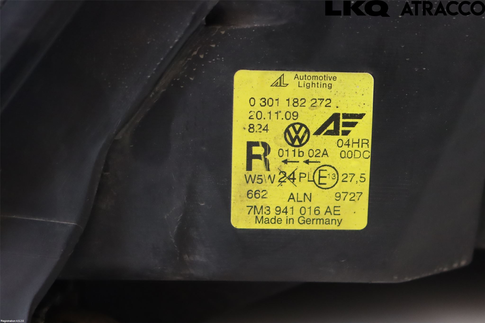 Seat ALHAMBRA 01-10 Strålkastare Höger