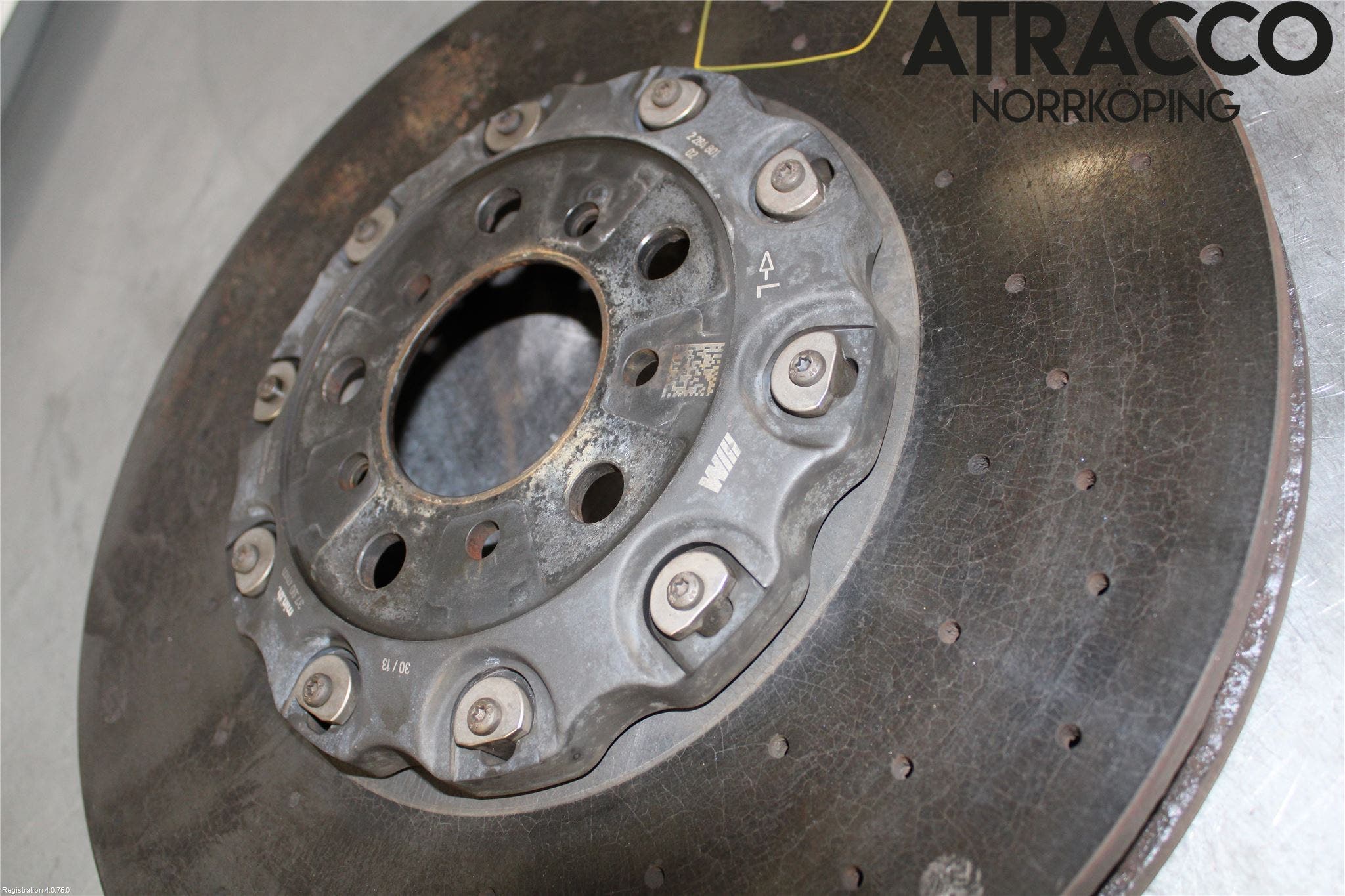 BMW 5 F10/F11/F18 09-17 Bromsskiva Fram