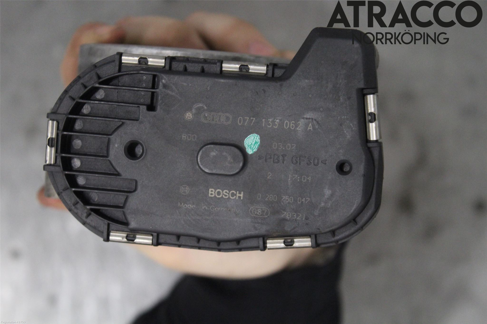 Audi A5 07-16 Injspjällhus