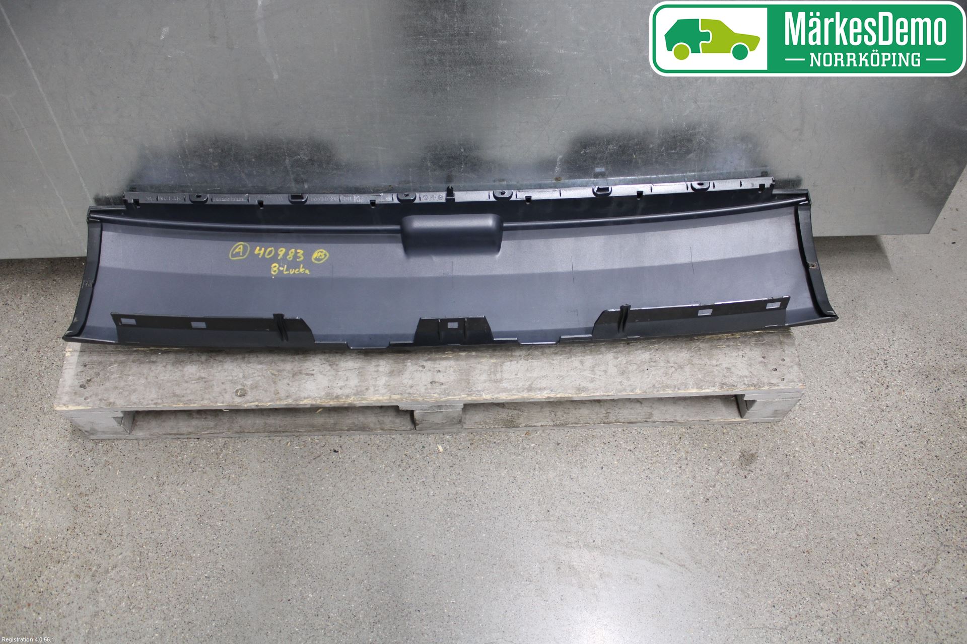 Peugeot 3008 09-16 Baklucka Nedre