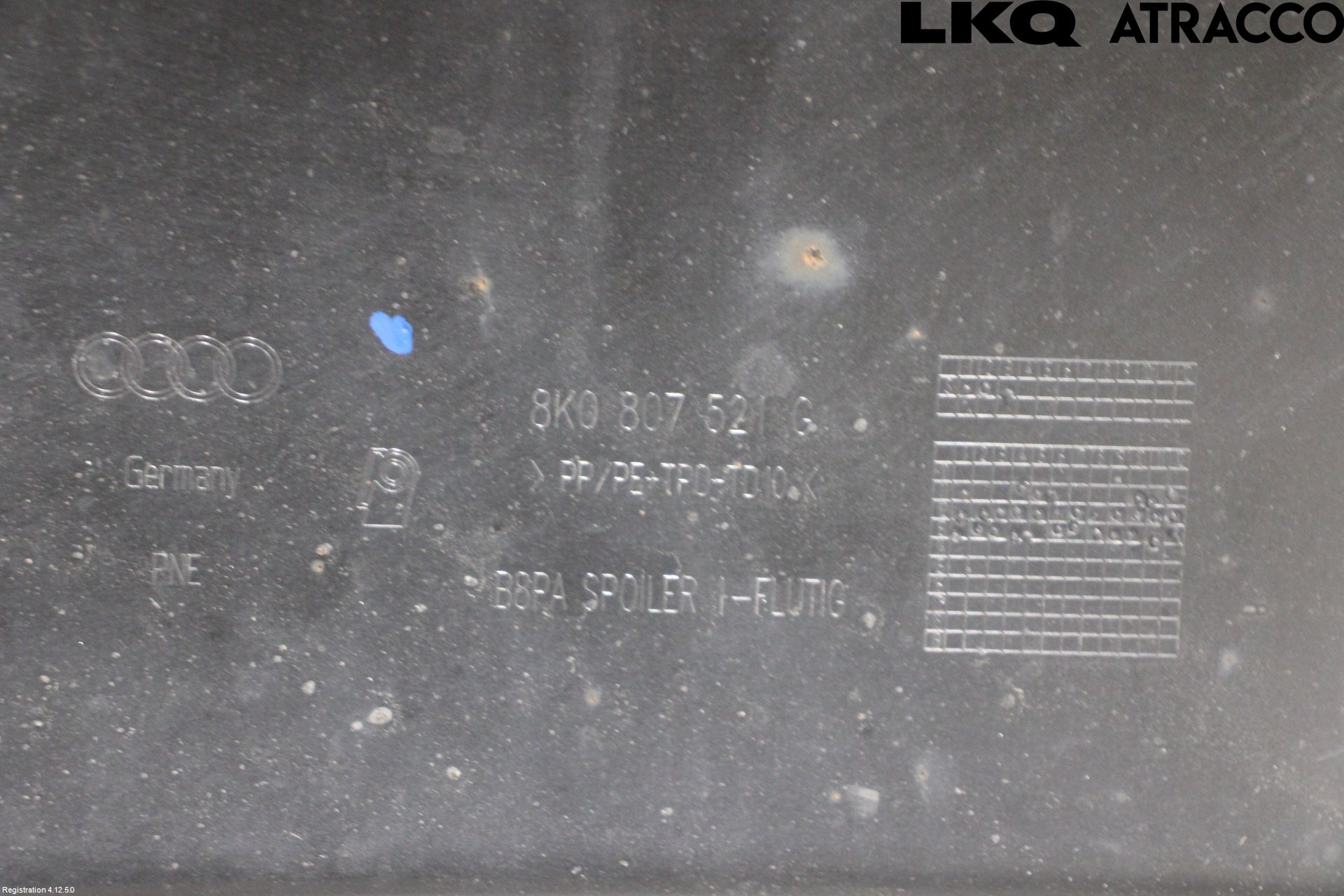 Audi A4 12-15 Spoiler Bak
