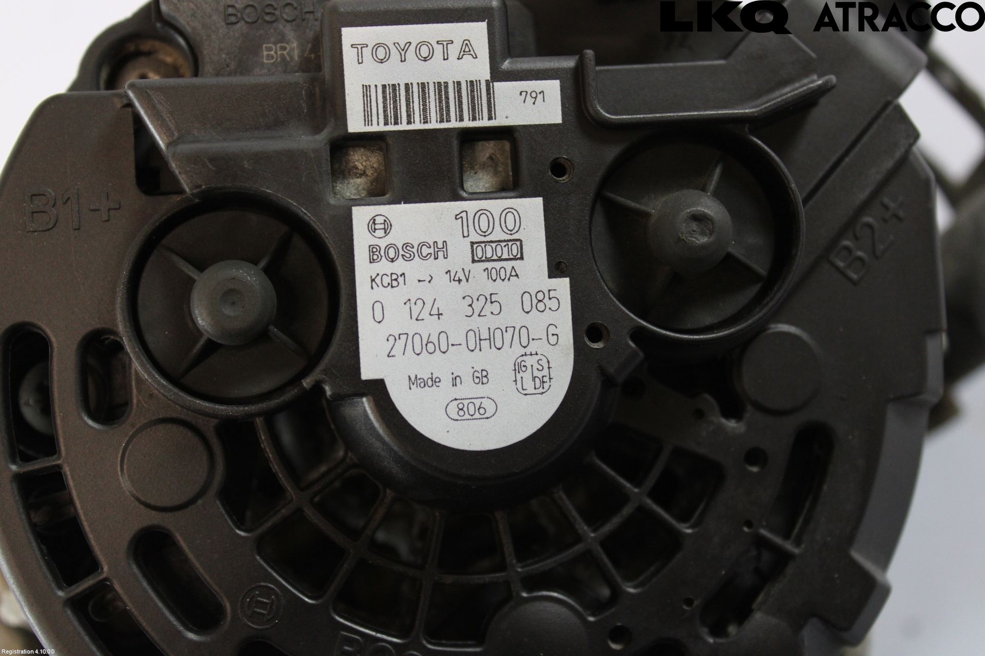 Toyota AVENSIS 07-08 Generator