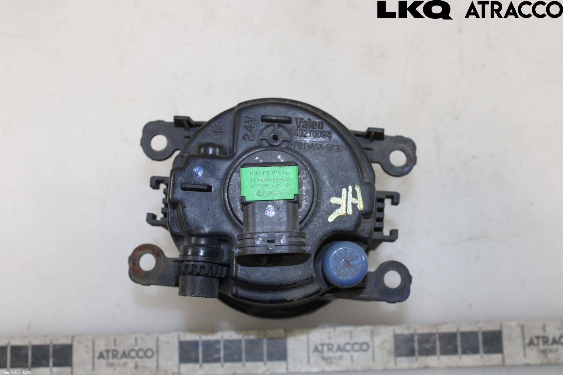 Renault CAPTUR 13-19 Dimljus-Varselljus Fram