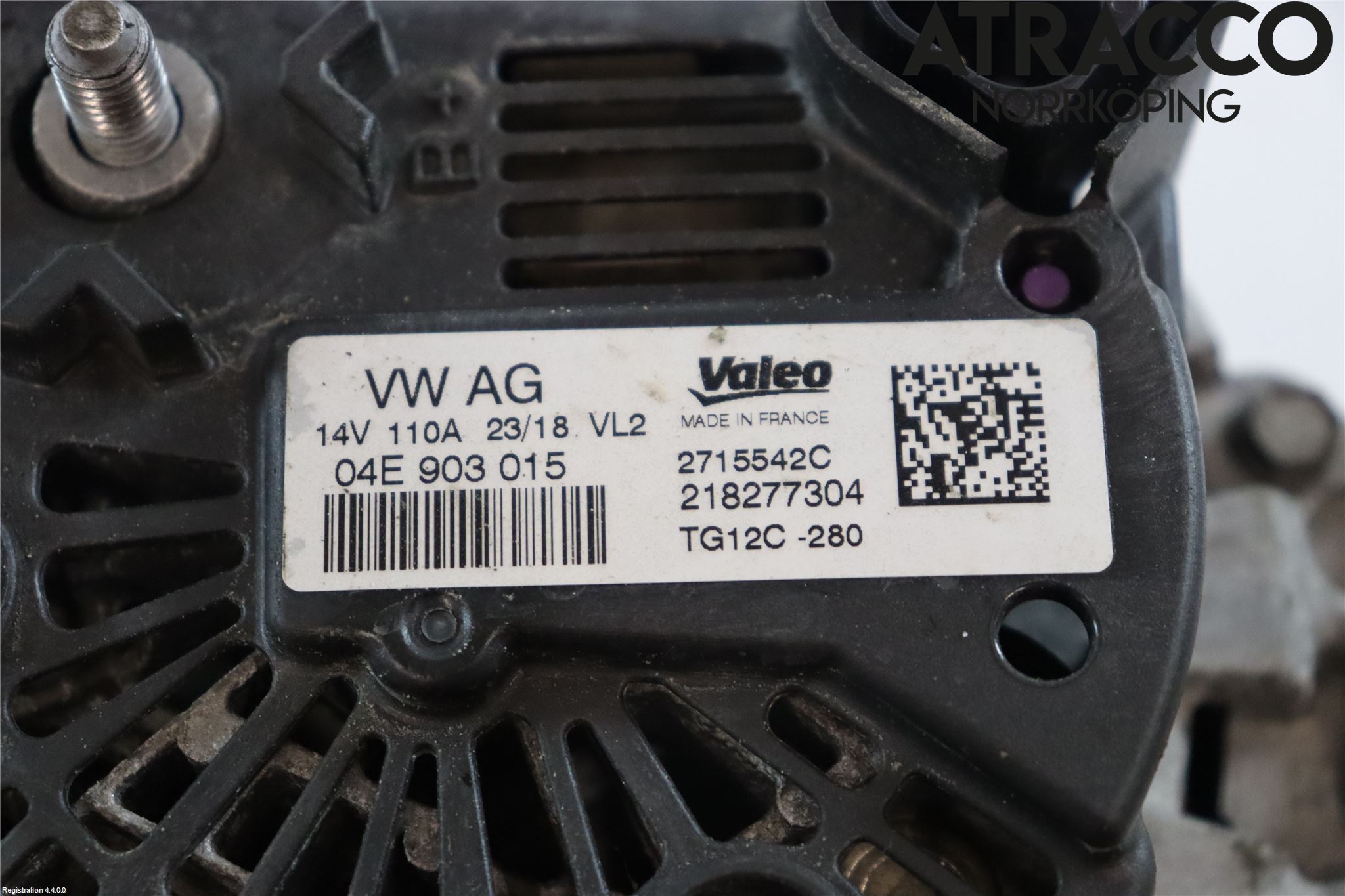 Volkswagen VW POLO VI 18->> Generator