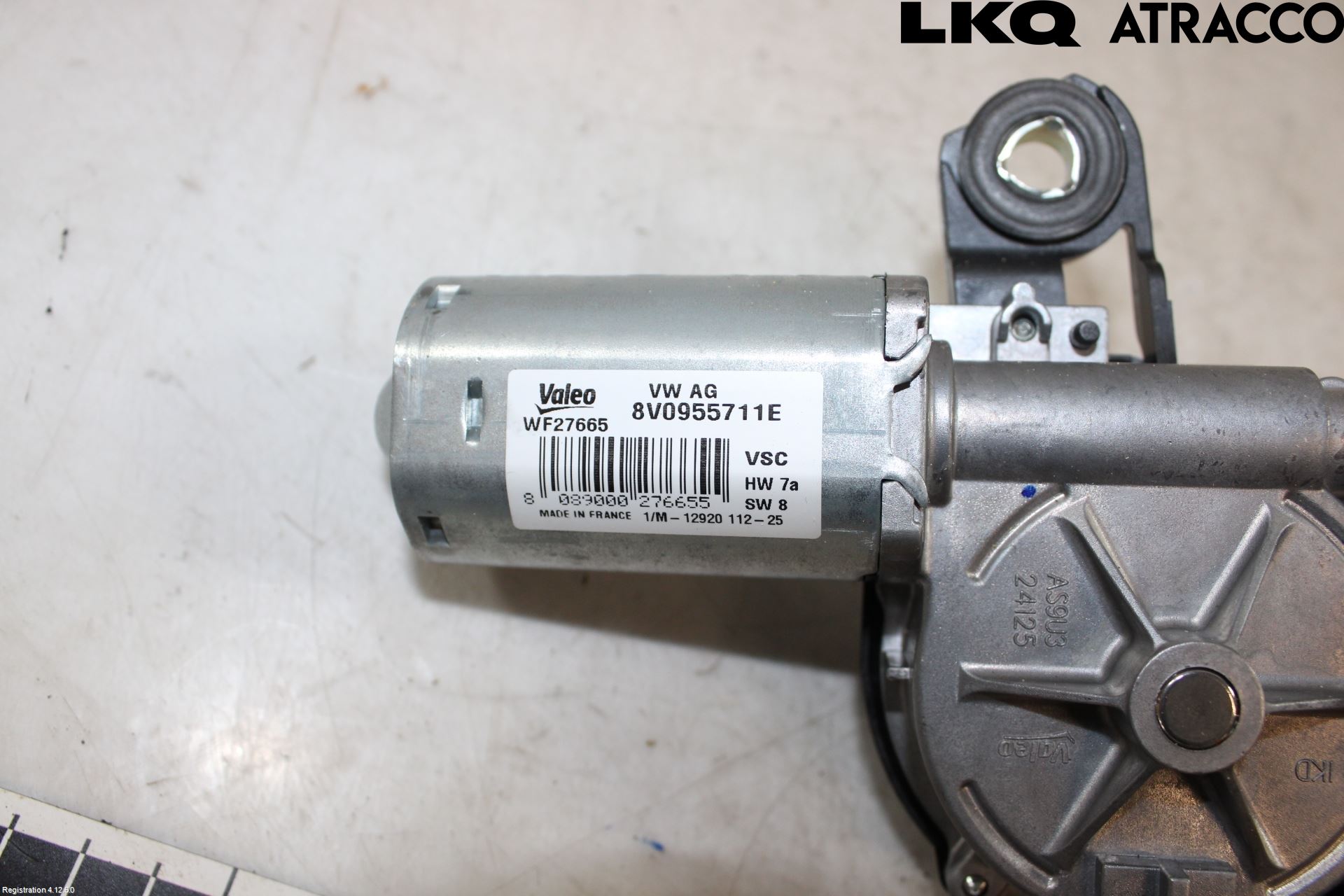 Audi A3/S3 8Y 21- Torkarmotor Baklucka