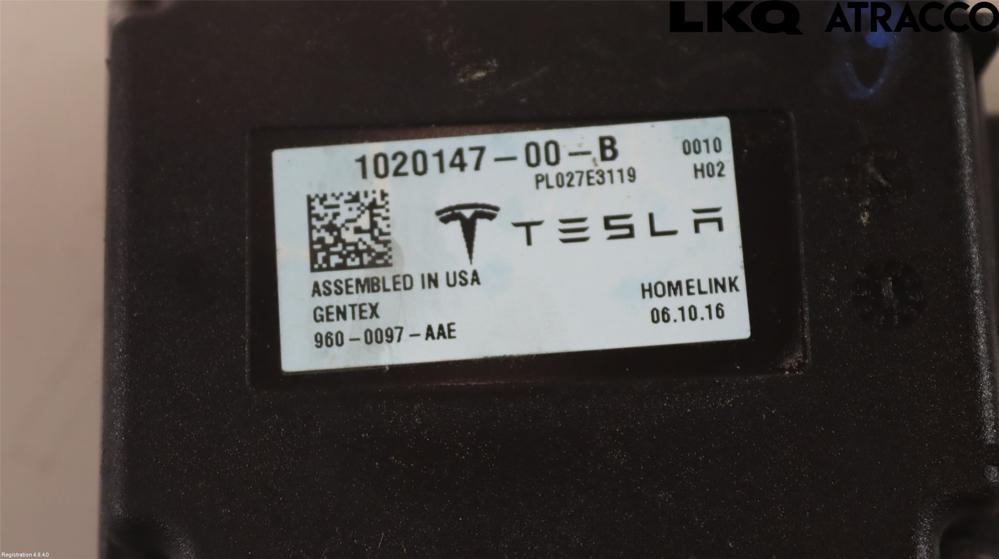 Tesla MODEL X 16- Styrenhet Övrigt