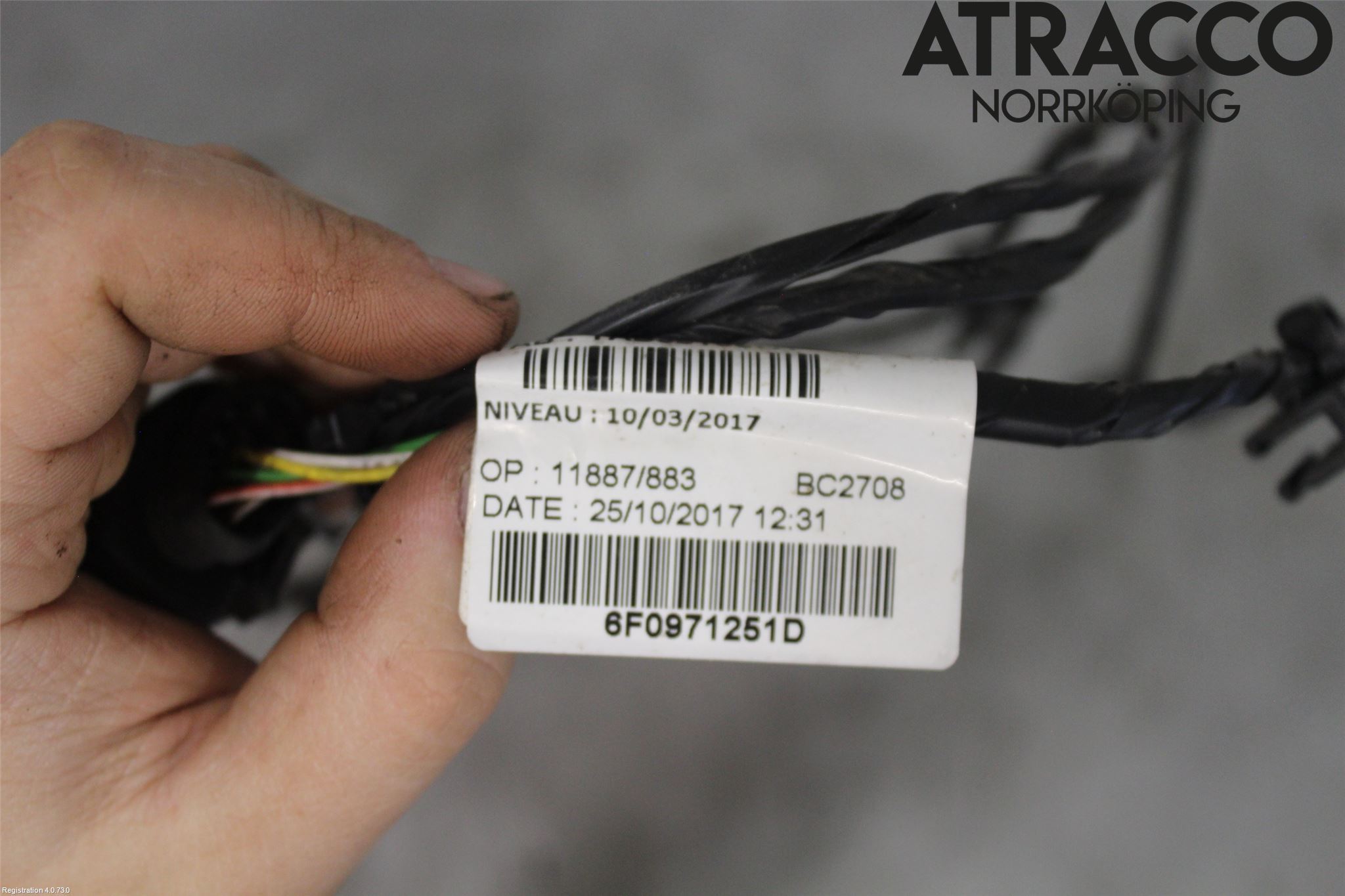 Seat IBIZA V 17-20 Parkeringshjälp Backsensor