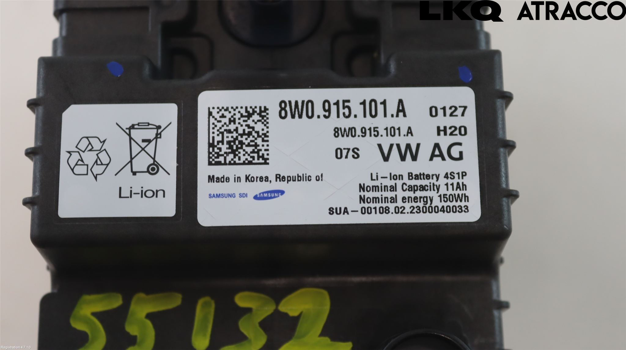 Audi Q5/SQ5 17- Batteri Högspänning