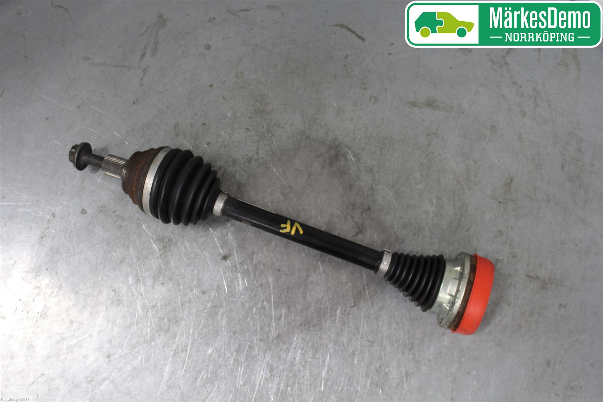 Volkswagen VW GOLF / E-GOLF VII 13-20 Drivaxel Fram Vänster