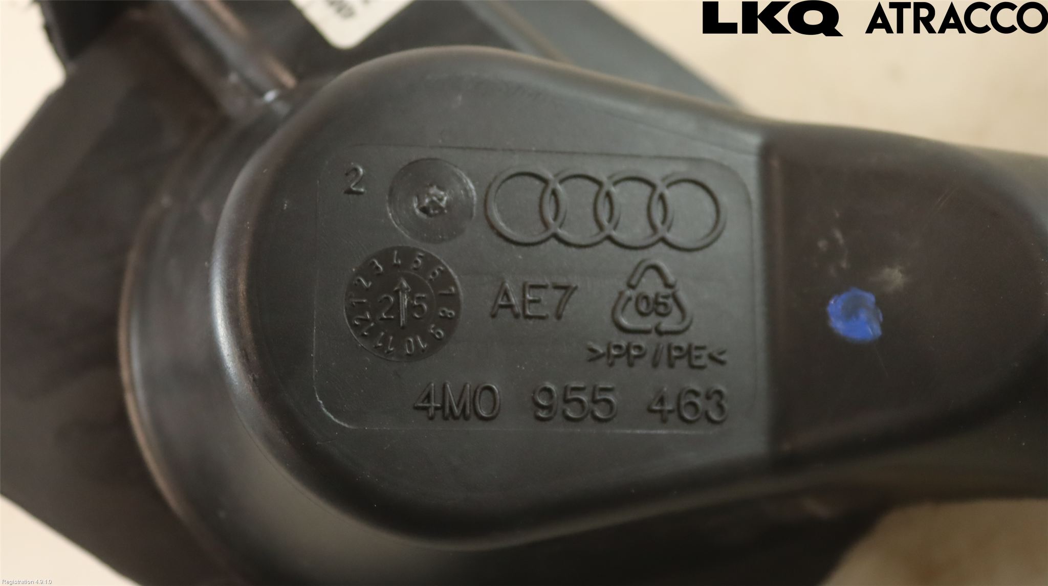 Volkswagen VW TOUAREG CR 18- Spolartank Påfyllningsrör