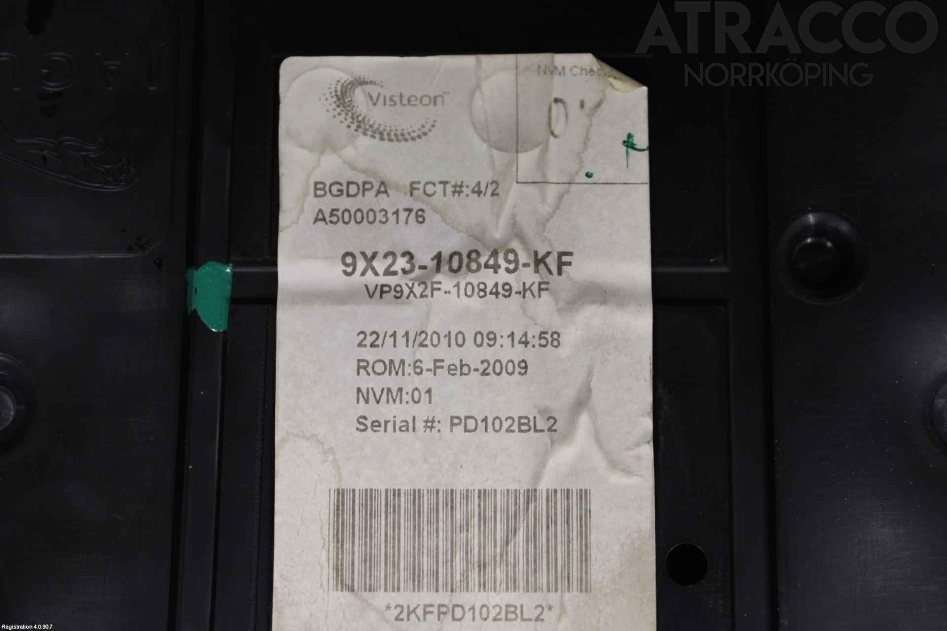 Jaguar XF 08-15 Instrument Komb