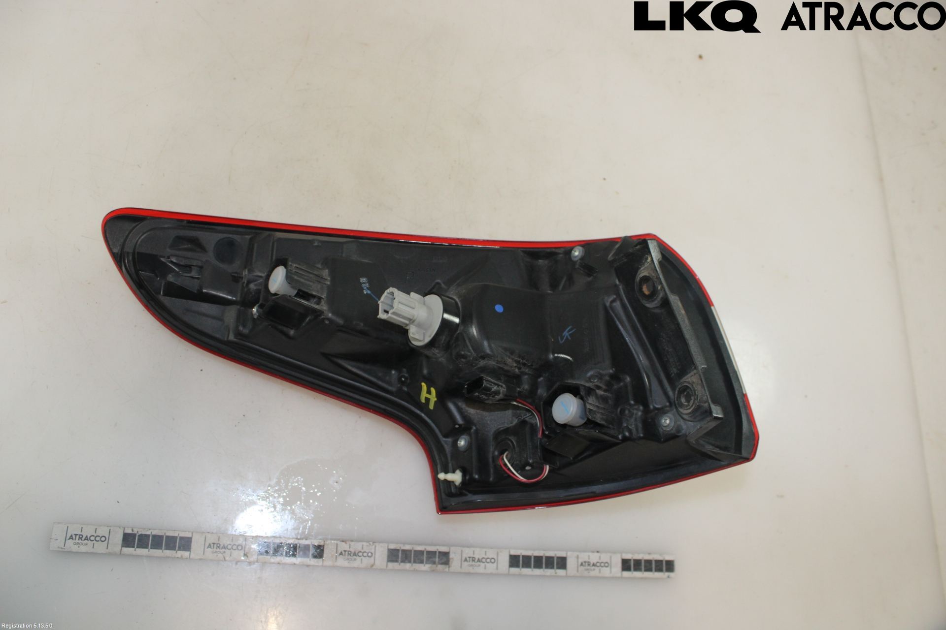 Nissan QASHQAI 14-17 Bakljus Höger