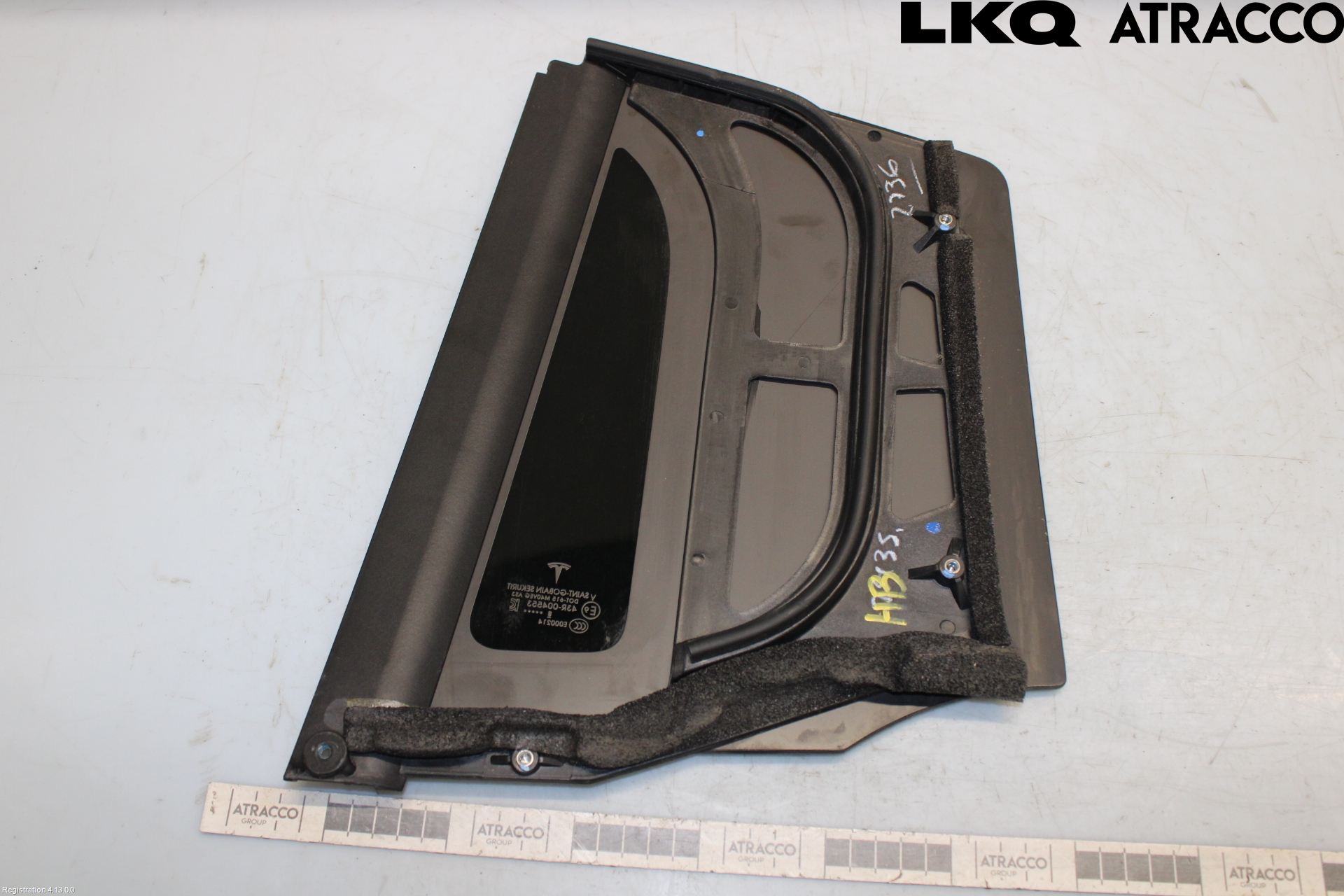 Tesla MODEL X 16- Dörruta Bak Lilla Hö