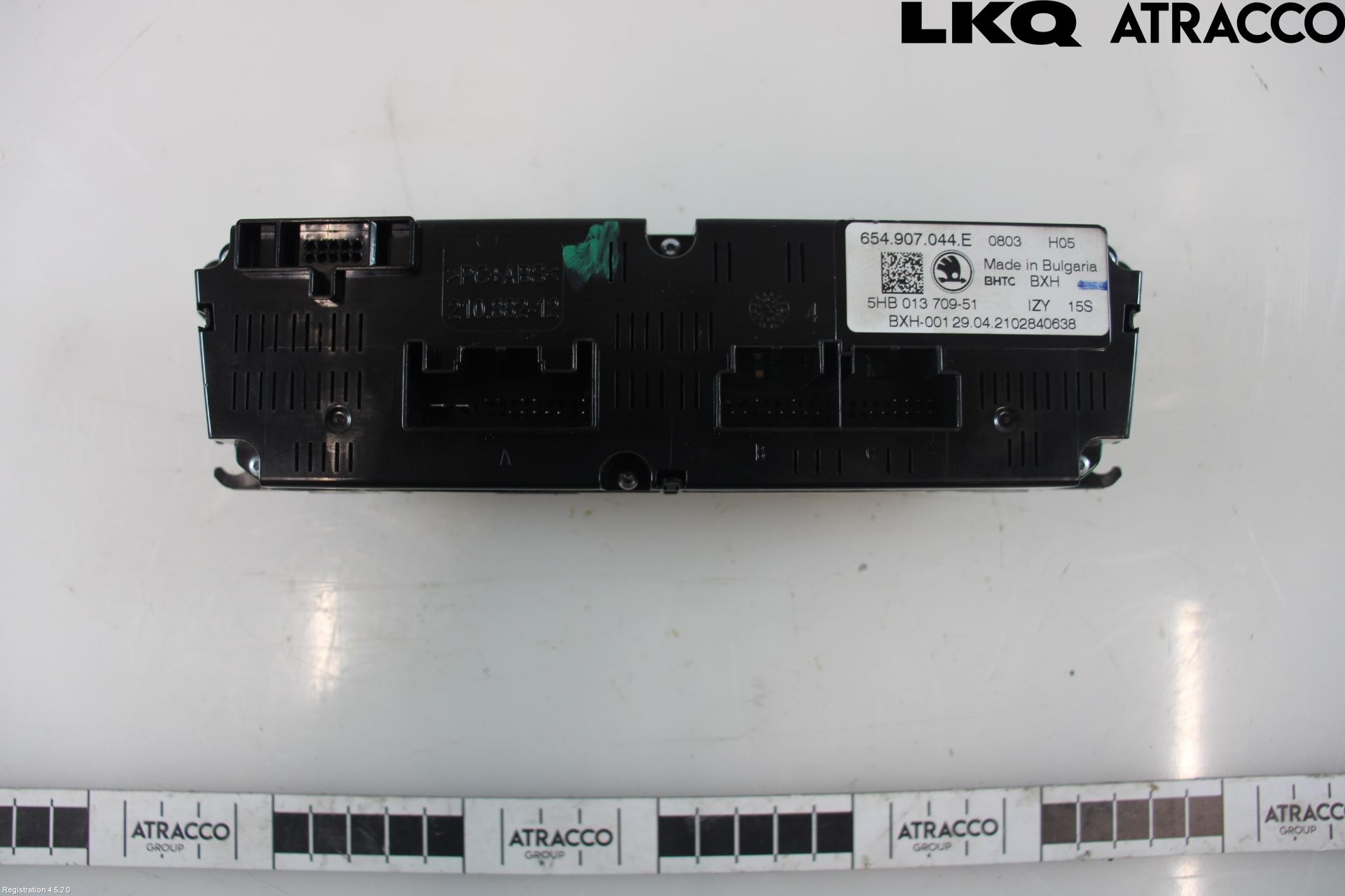 Skoda SCALA 19- Värmereglage