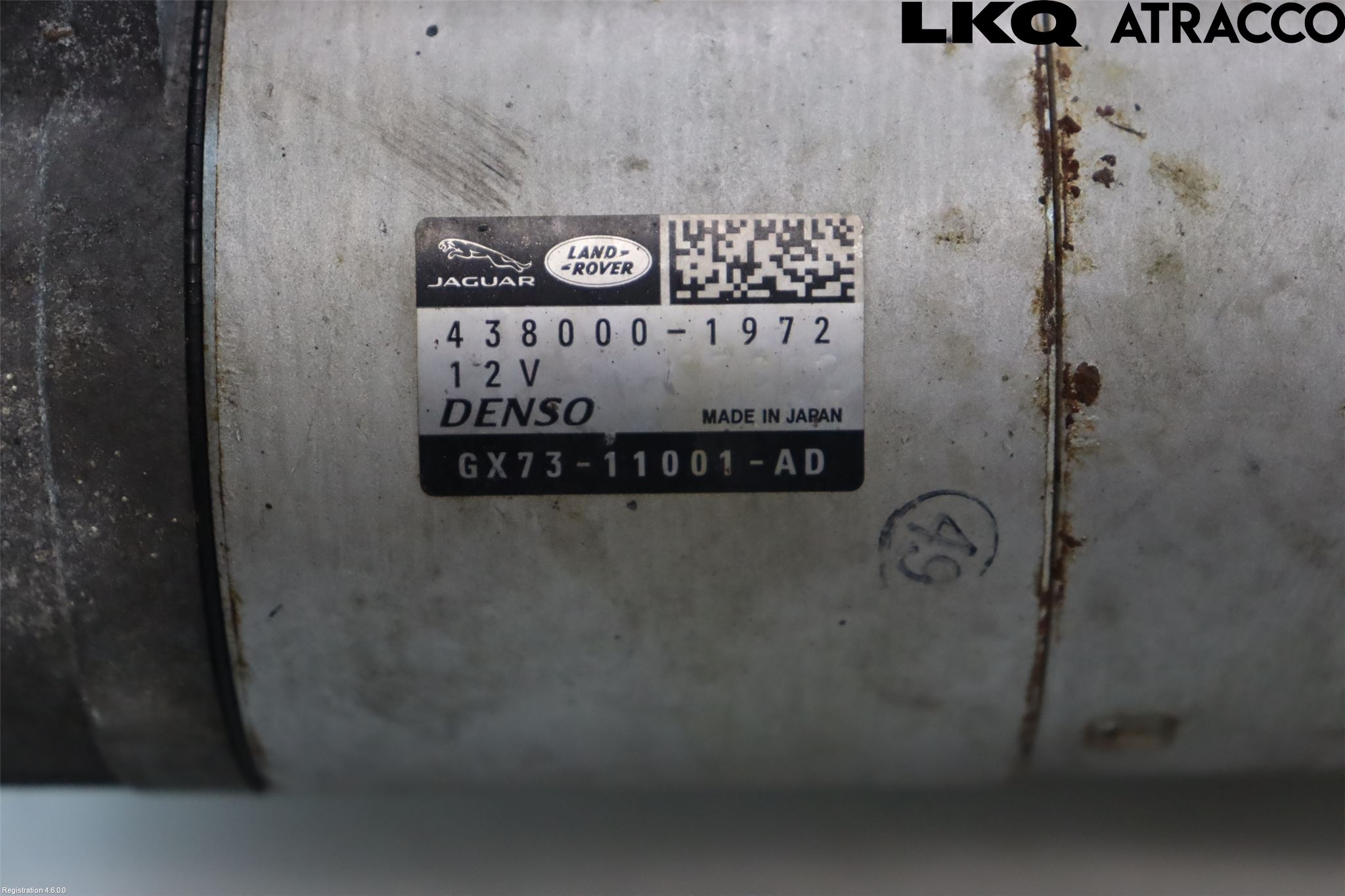 Jaguar F-PACE Startmotor Diesel