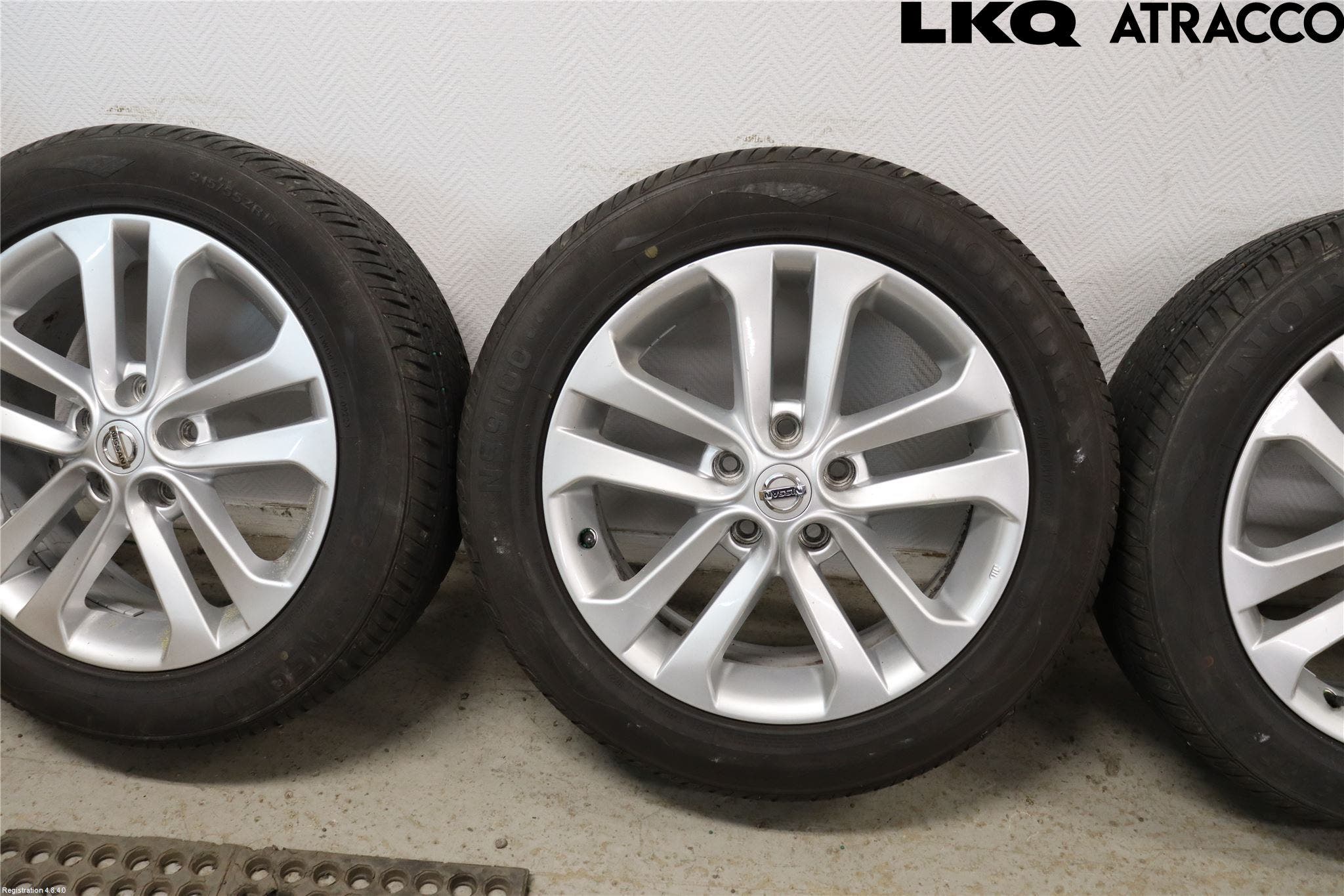 Nissan JUKE 10-14 Sommardäck Alumfälg 4St