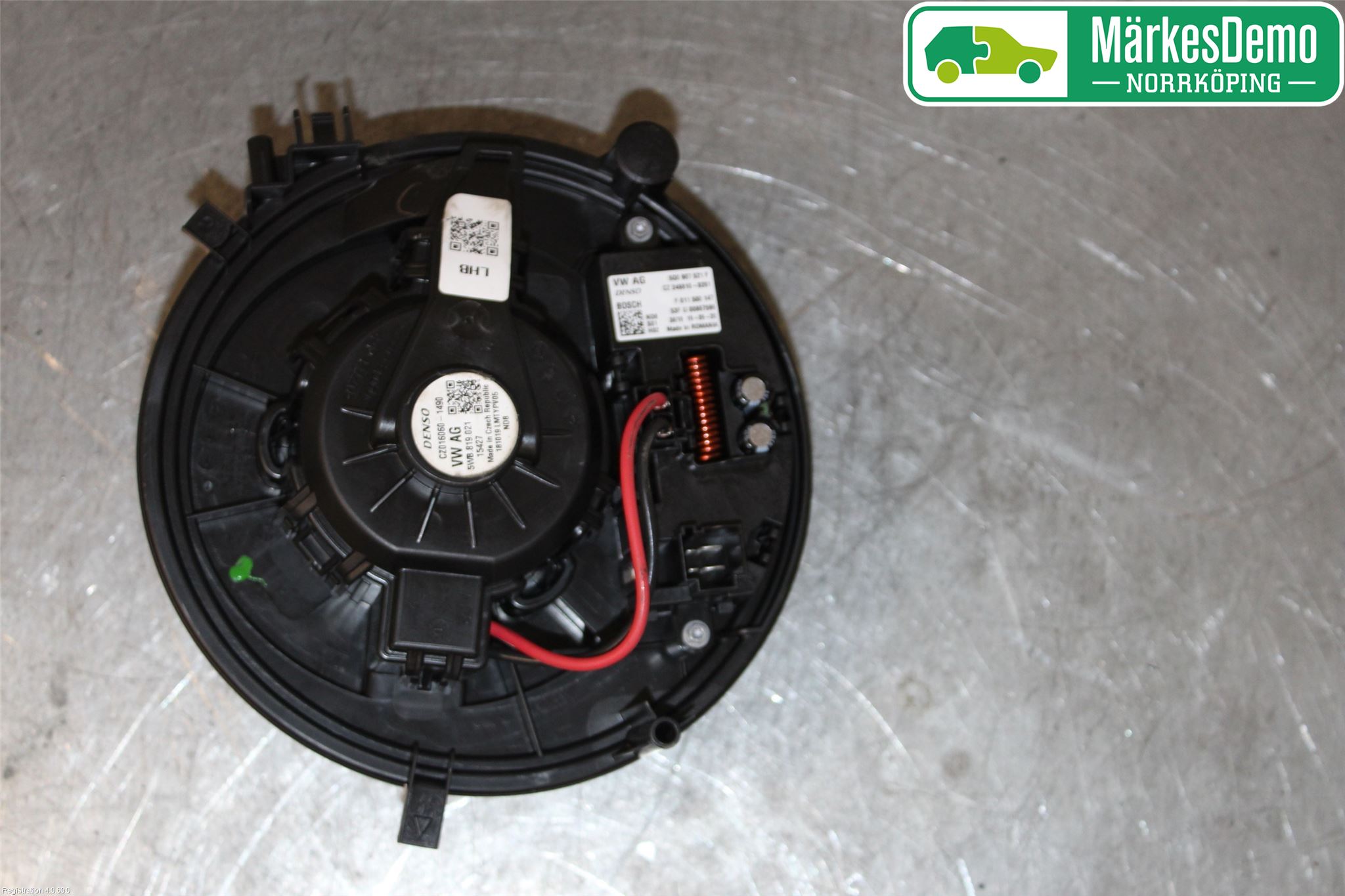 Skoda SUPERB 16-24 Värmefläkt