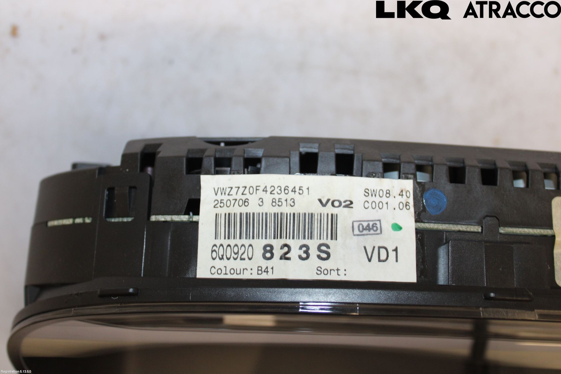 Volkswagen VW POLO 05-09 Instrument Komb