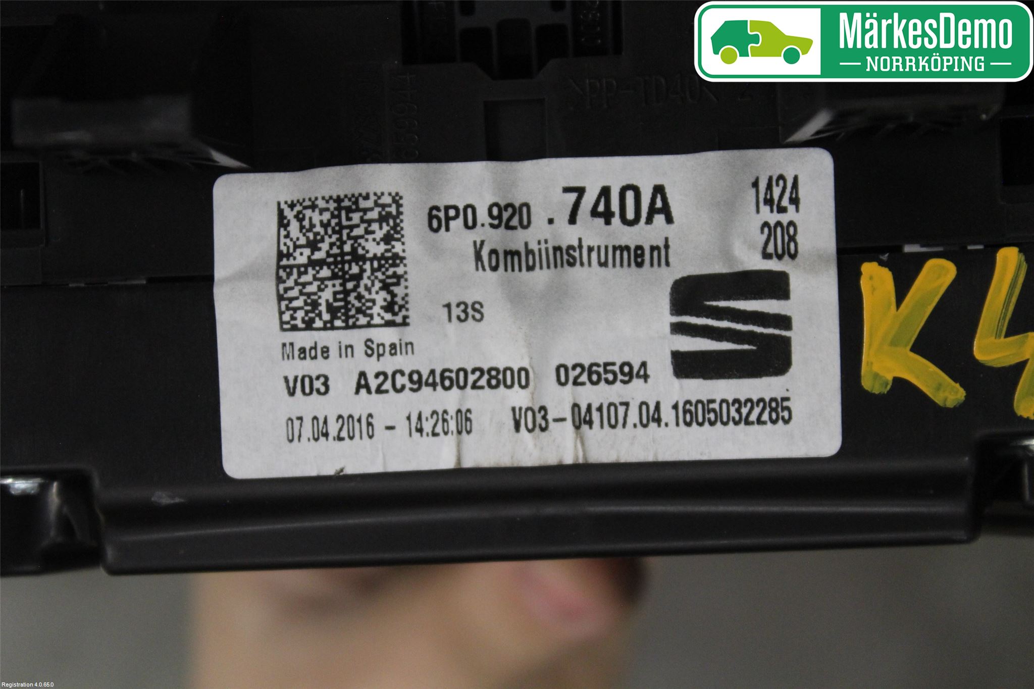 Seat IBIZA IV 08-16 Instrument Komb