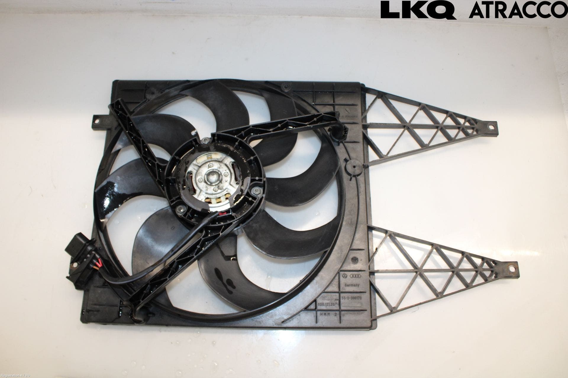 Volkswagen VW POLO 05-09 Kylfläkt El